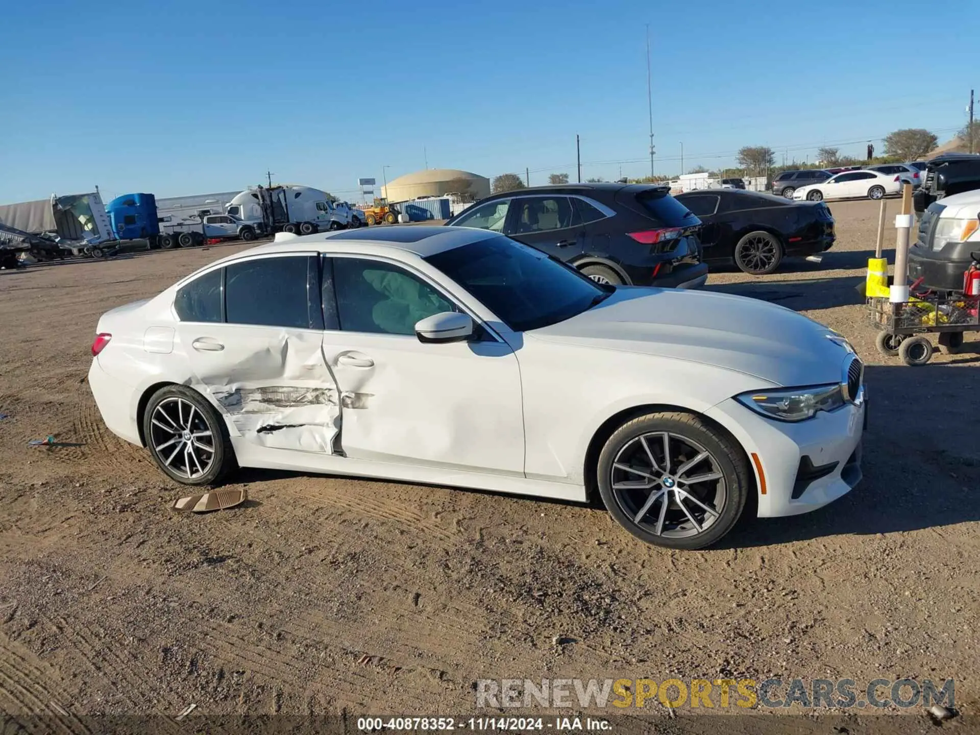 13 Photograph of a damaged car 3MW5R1J02L8B46777 BMW 330I 2020