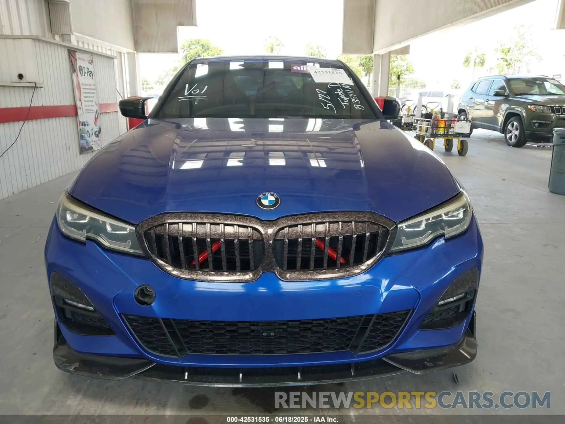 12 Photograph of a damaged car 3MW5R1J04L8B35411 BMW 330I 2020