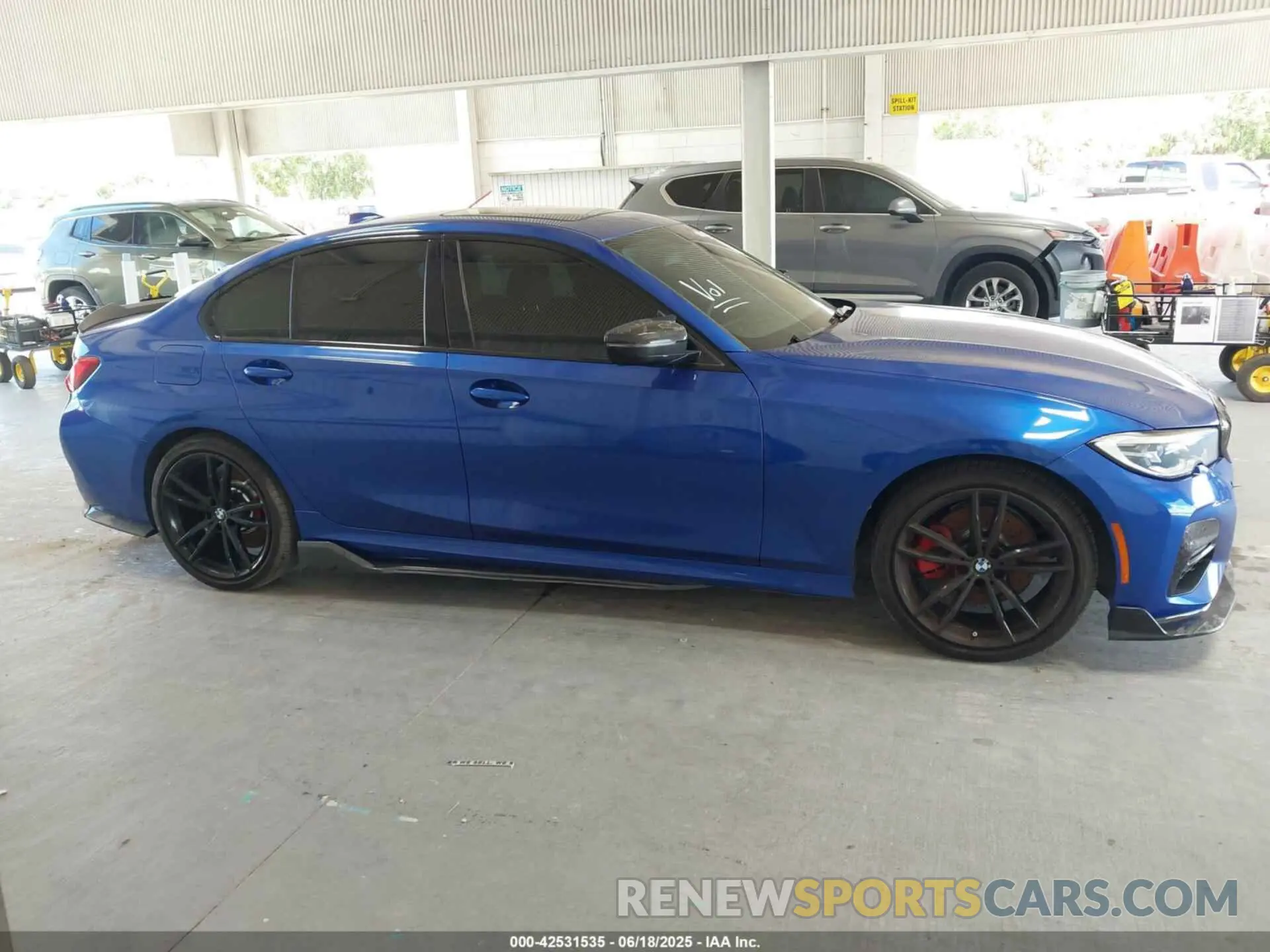 13 Photograph of a damaged car 3MW5R1J04L8B35411 BMW 330I 2020