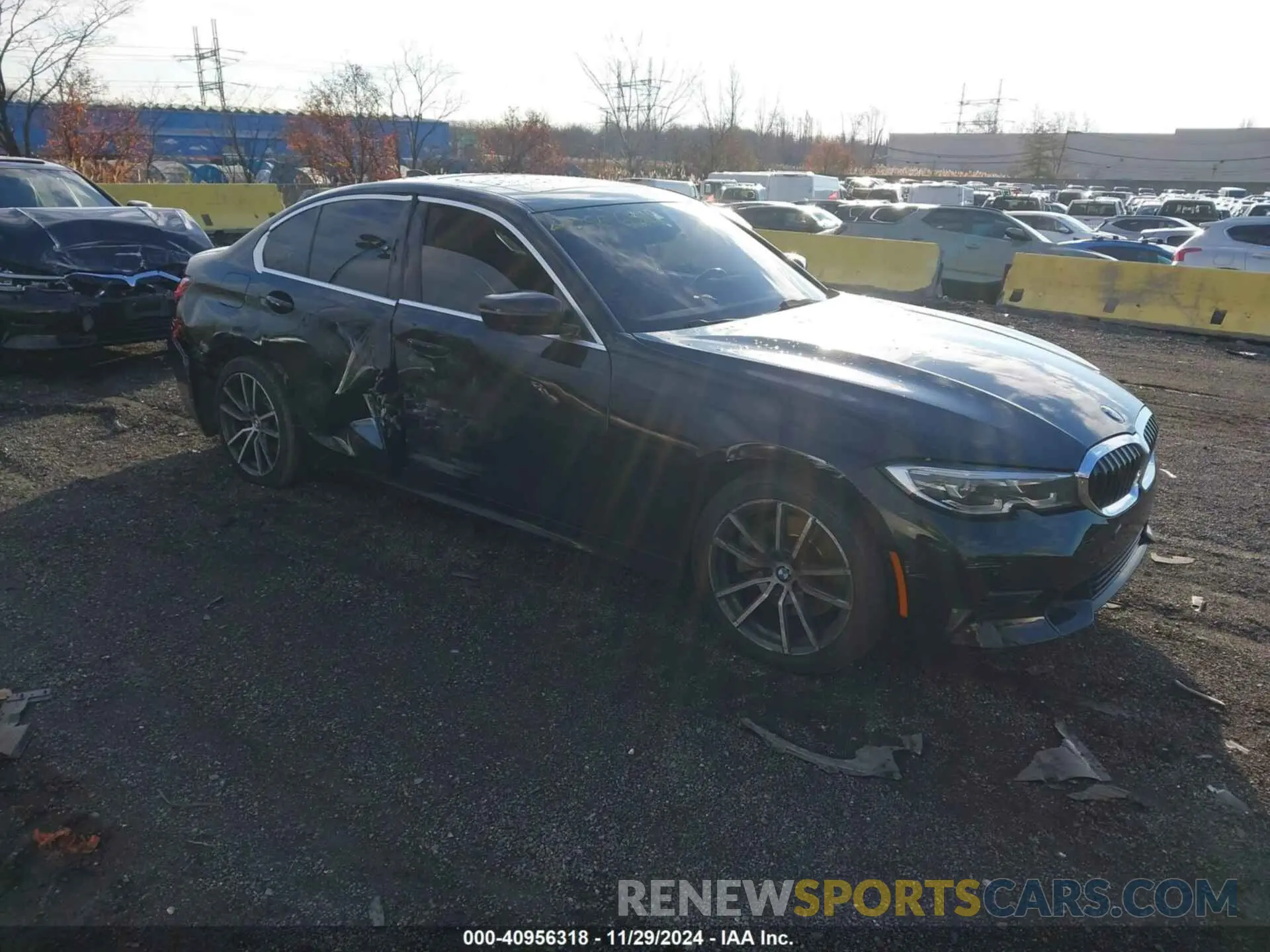 1 Photograph of a damaged car 3MW5R1J05L8B24952 BMW 330I 2020