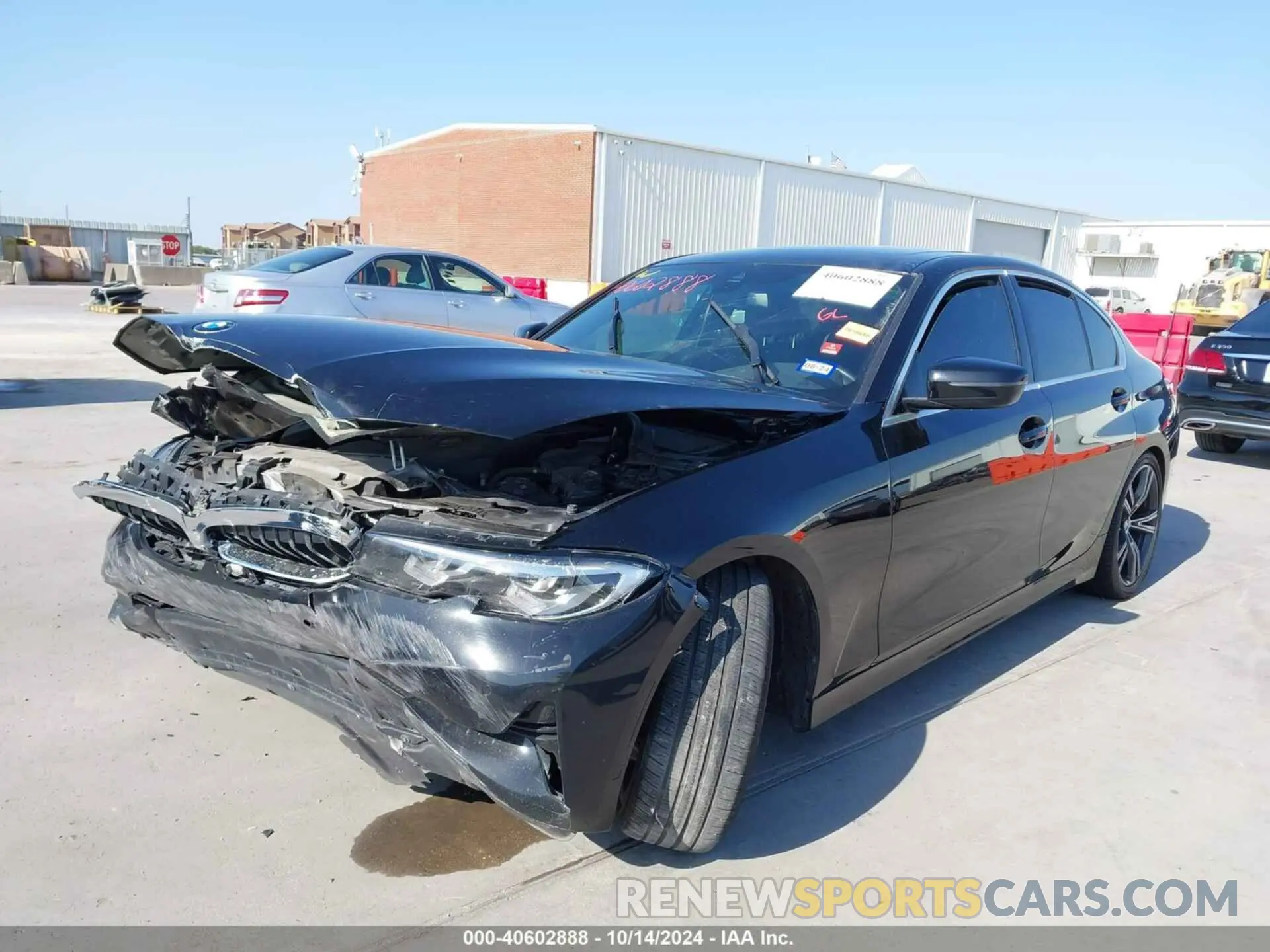 2 Photograph of a damaged car 3MW5R1J06L8B09487 BMW 330I 2020
