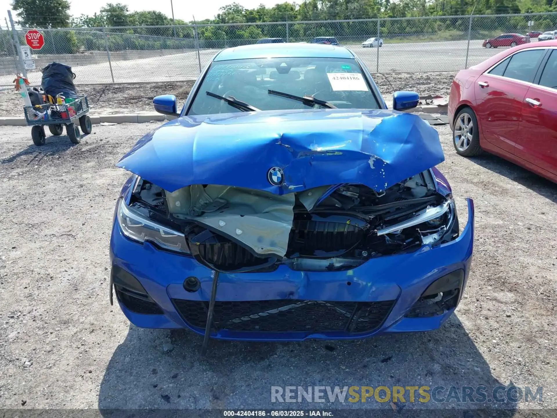 12 Photograph of a damaged car 3MW5R1J09L8B25490 BMW 330I 2020