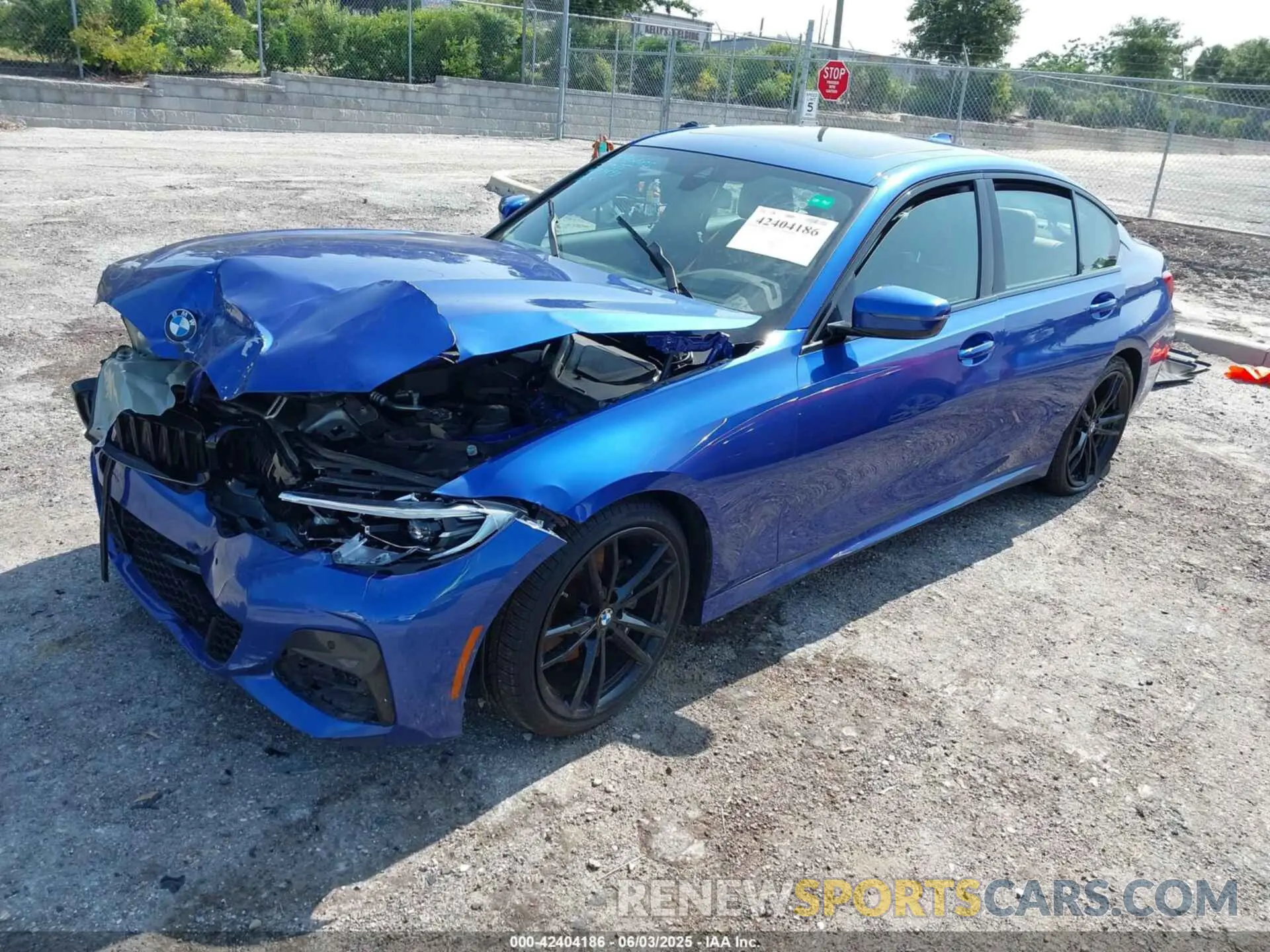 2 Photograph of a damaged car 3MW5R1J09L8B25490 BMW 330I 2020