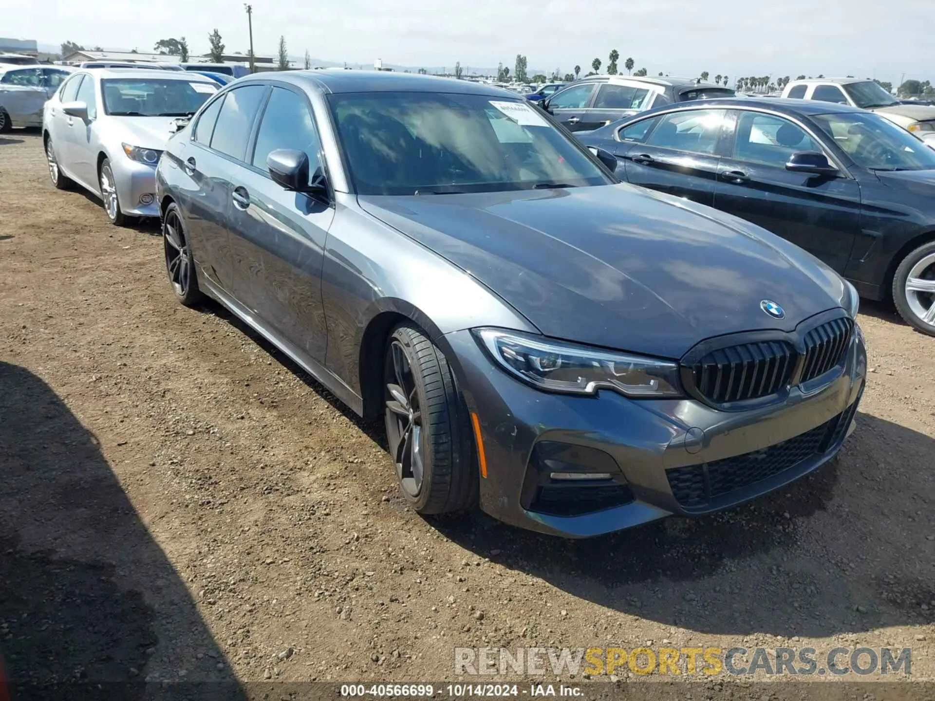 1 Photograph of a damaged car 3MW5R1J0XL8B15597 BMW 330I 2020