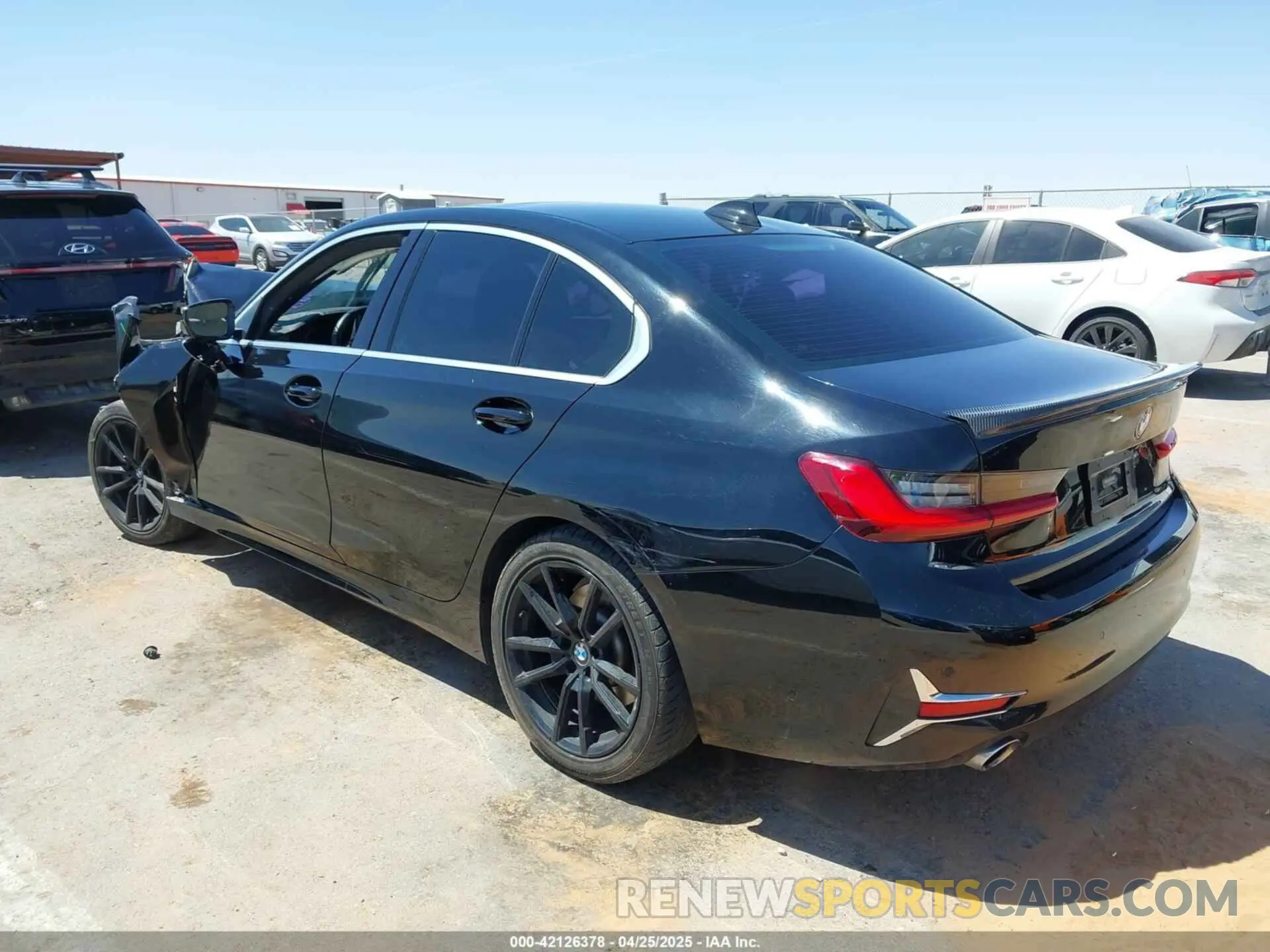 3 Photograph of a damaged car 3MW5R1J0XL8B20976 BMW 330I 2020