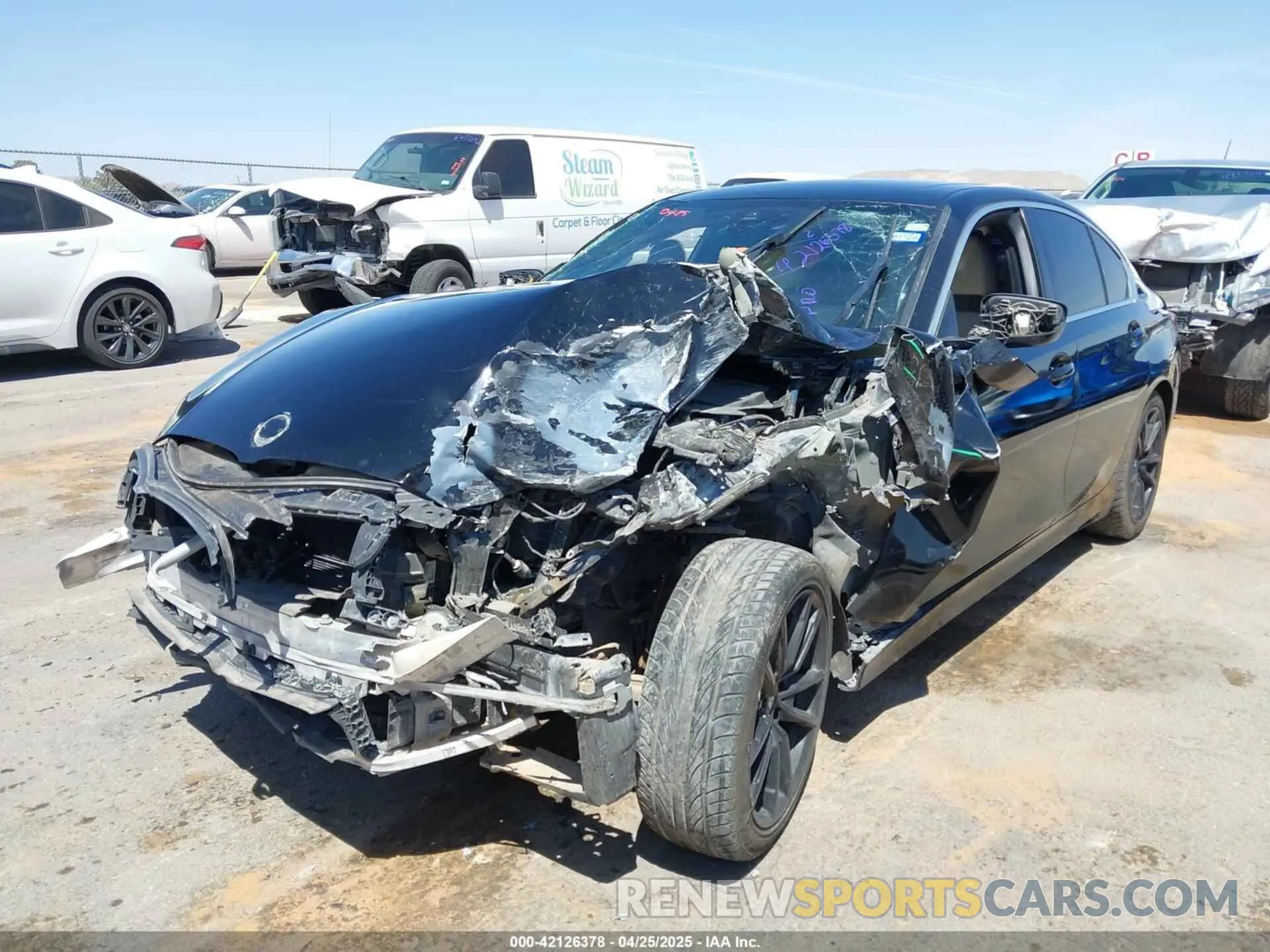 6 Photograph of a damaged car 3MW5R1J0XL8B20976 BMW 330I 2020