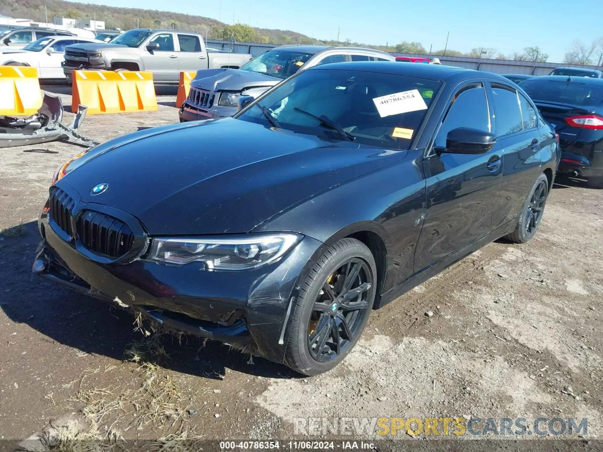 2 Photograph of a damaged car 3MW5R1J0XL8B22484 BMW 330I 2020