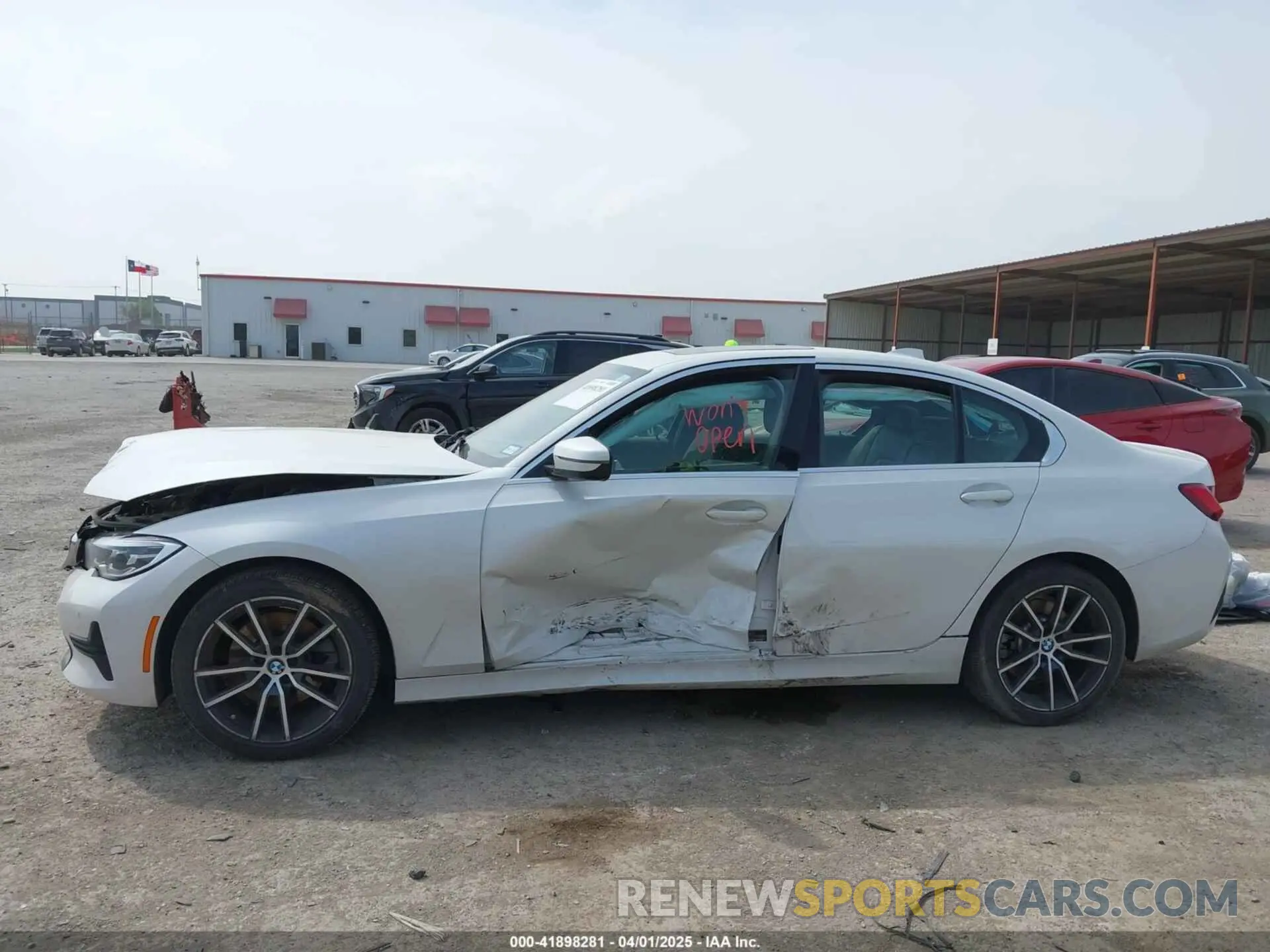 13 Photograph of a damaged car 3MW5R1J0XL8B25241 BMW 330I 2020