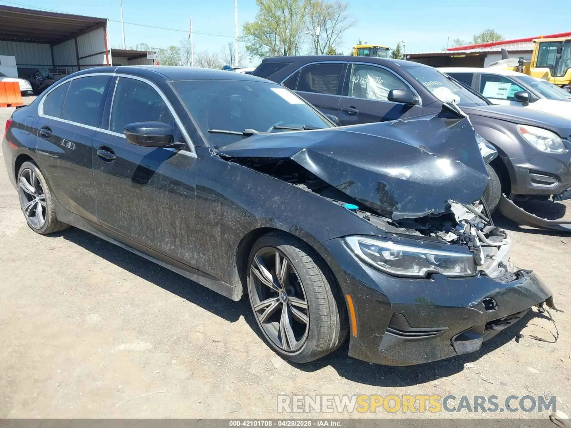 1 Photograph of a damaged car 3MW5R1J0XL8B30004 BMW 330I 2020