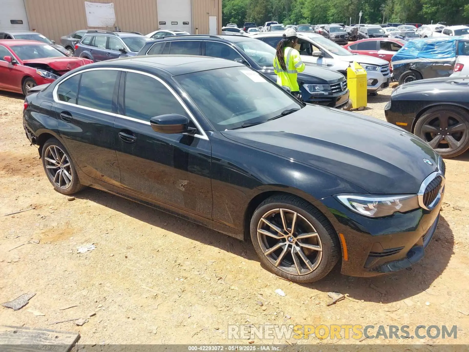 1 Photograph of a damaged car 3MW5R1J0XL8B34103 BMW 330I 2020