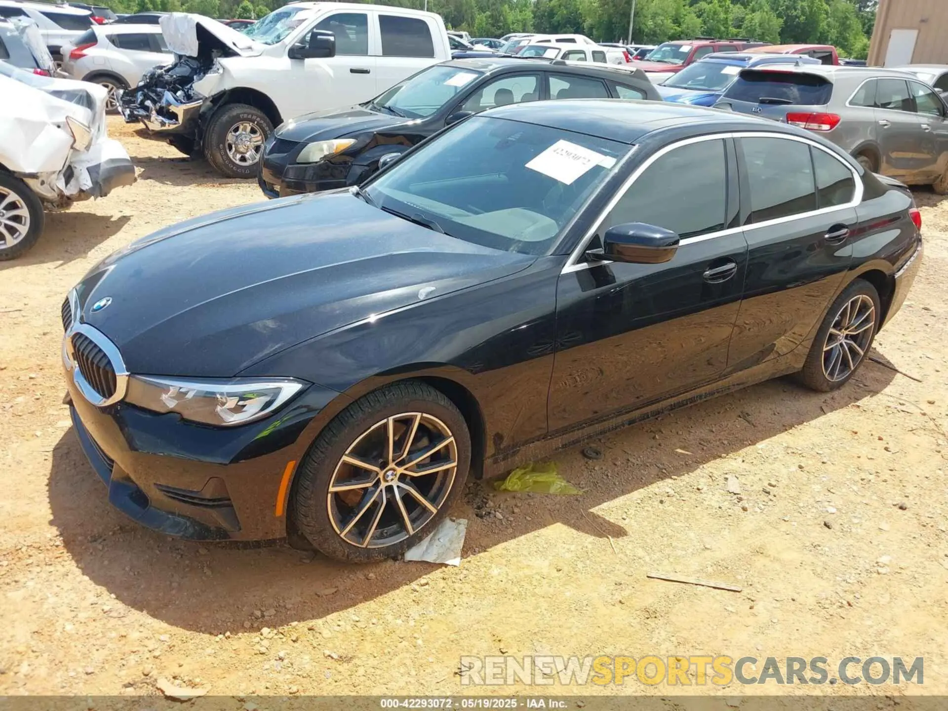 2 Photograph of a damaged car 3MW5R1J0XL8B34103 BMW 330I 2020