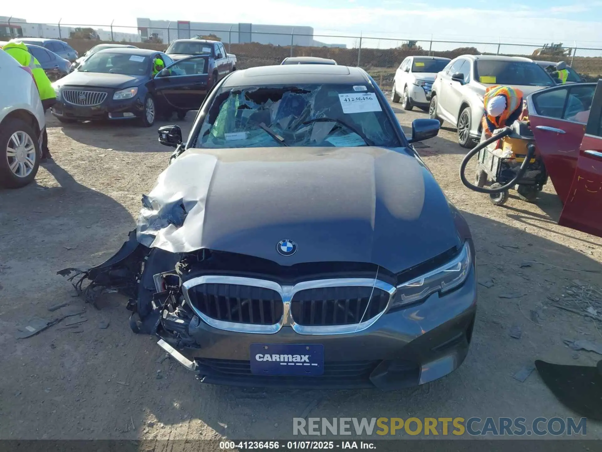 11 Photograph of a damaged car 3MW5R1J0XL8B39625 BMW 330I 2020