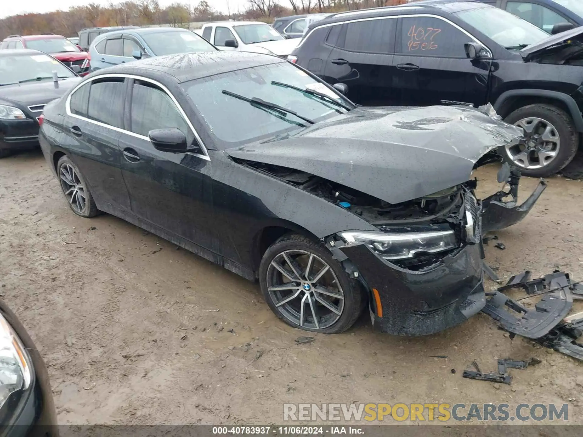 1 Photograph of a damaged car 3MW5R7J00L8B04255 BMW 330I 2020