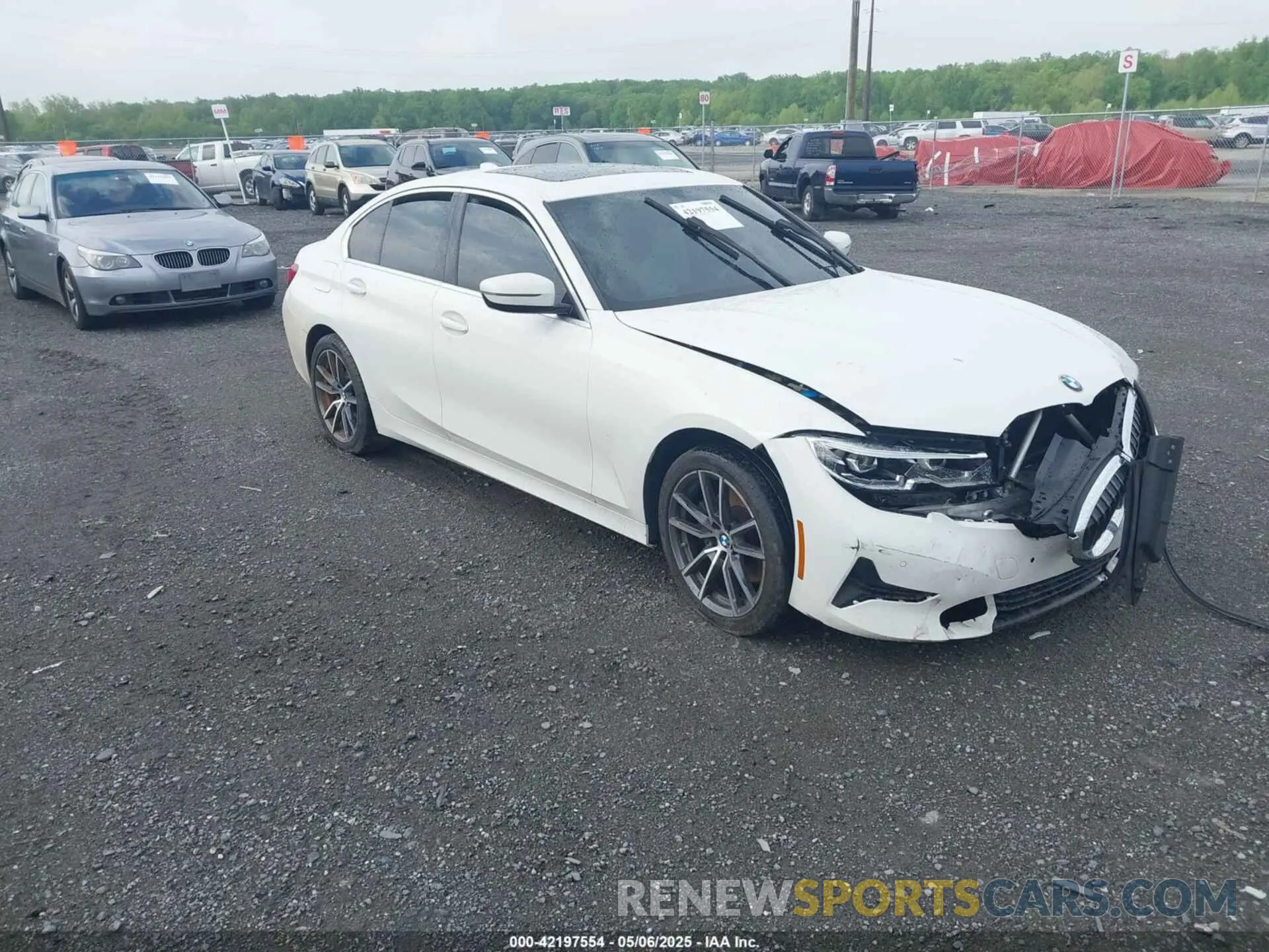 1 Photograph of a damaged car 3MW5R7J00L8B06071 BMW 330I 2020
