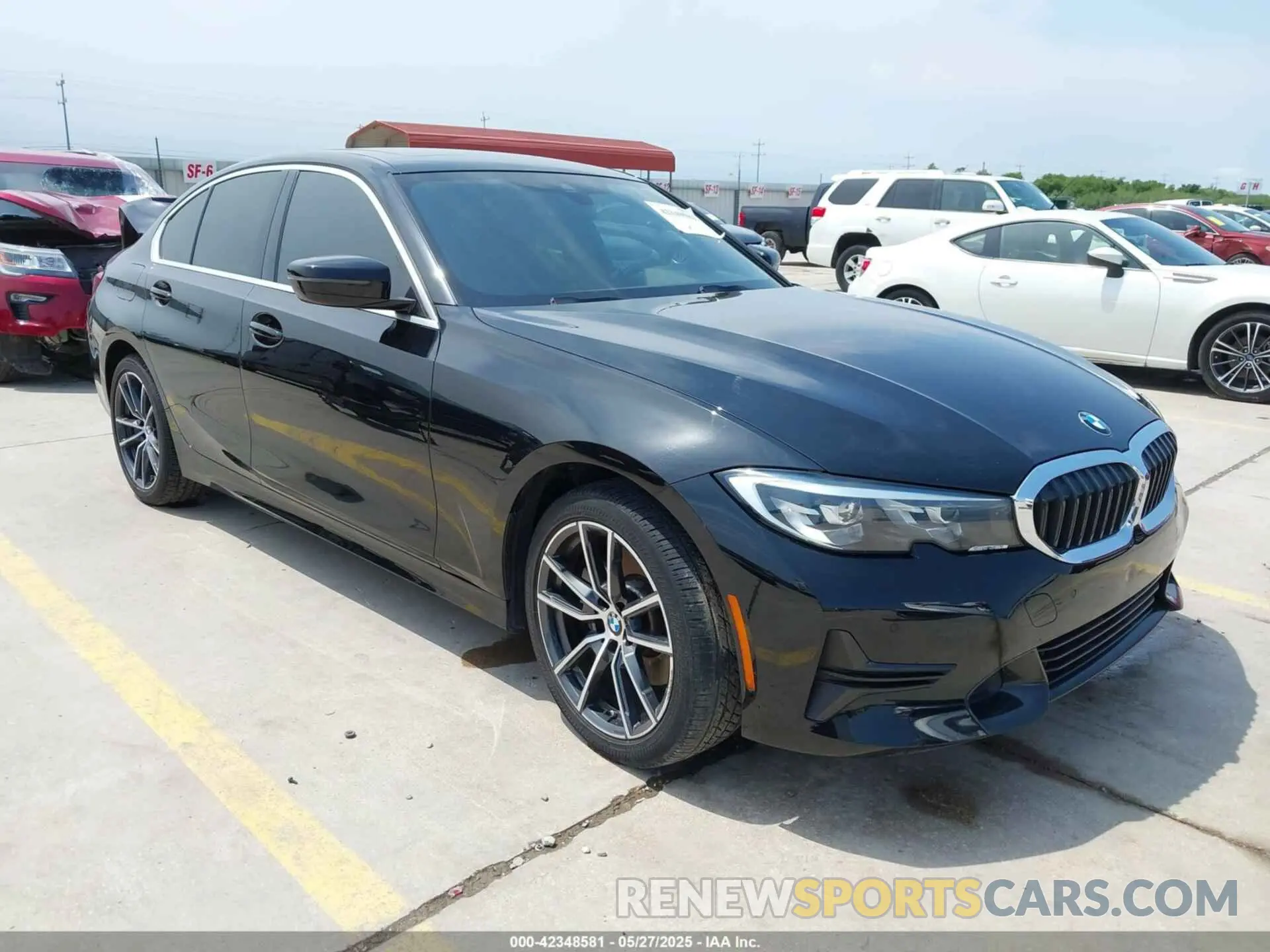 1 Photograph of a damaged car 3MW5R7J00L8B15482 BMW 330I 2020
