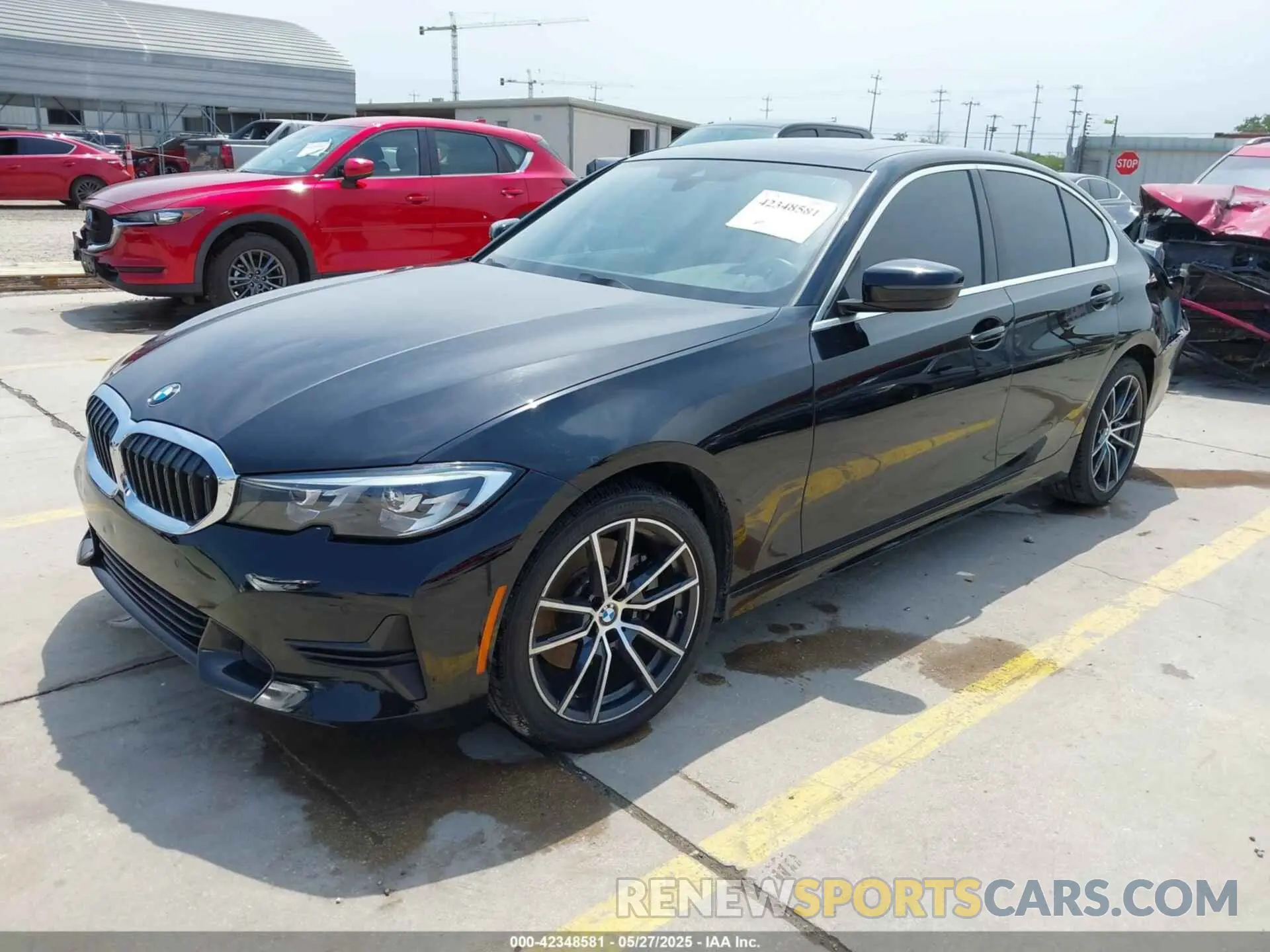2 Photograph of a damaged car 3MW5R7J00L8B15482 BMW 330I 2020