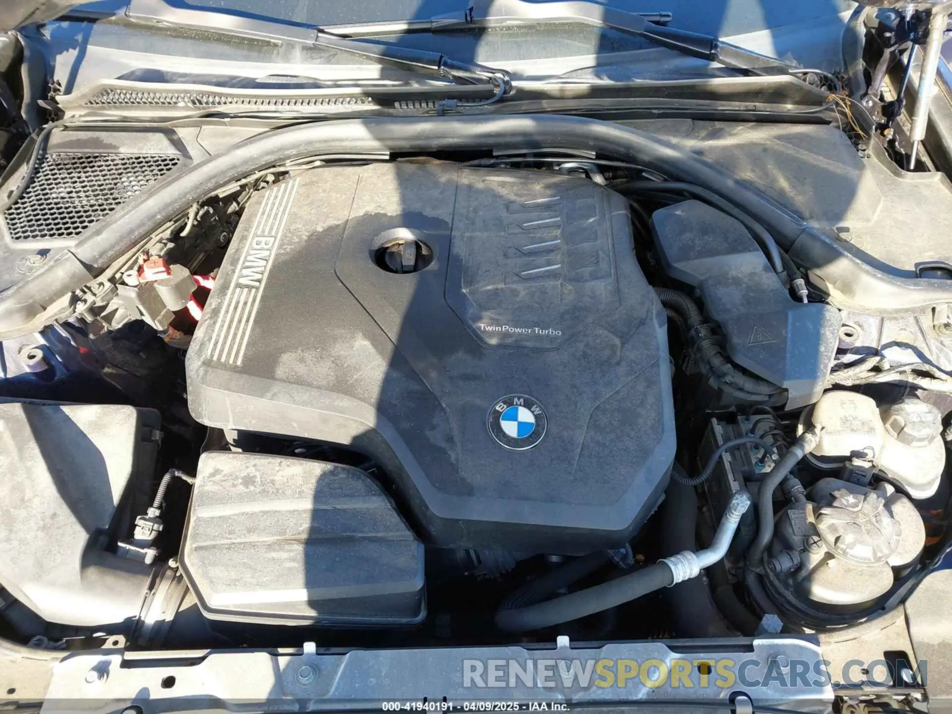 10 Photograph of a damaged car 3MW5R7J00L8B32413 BMW 330I 2020