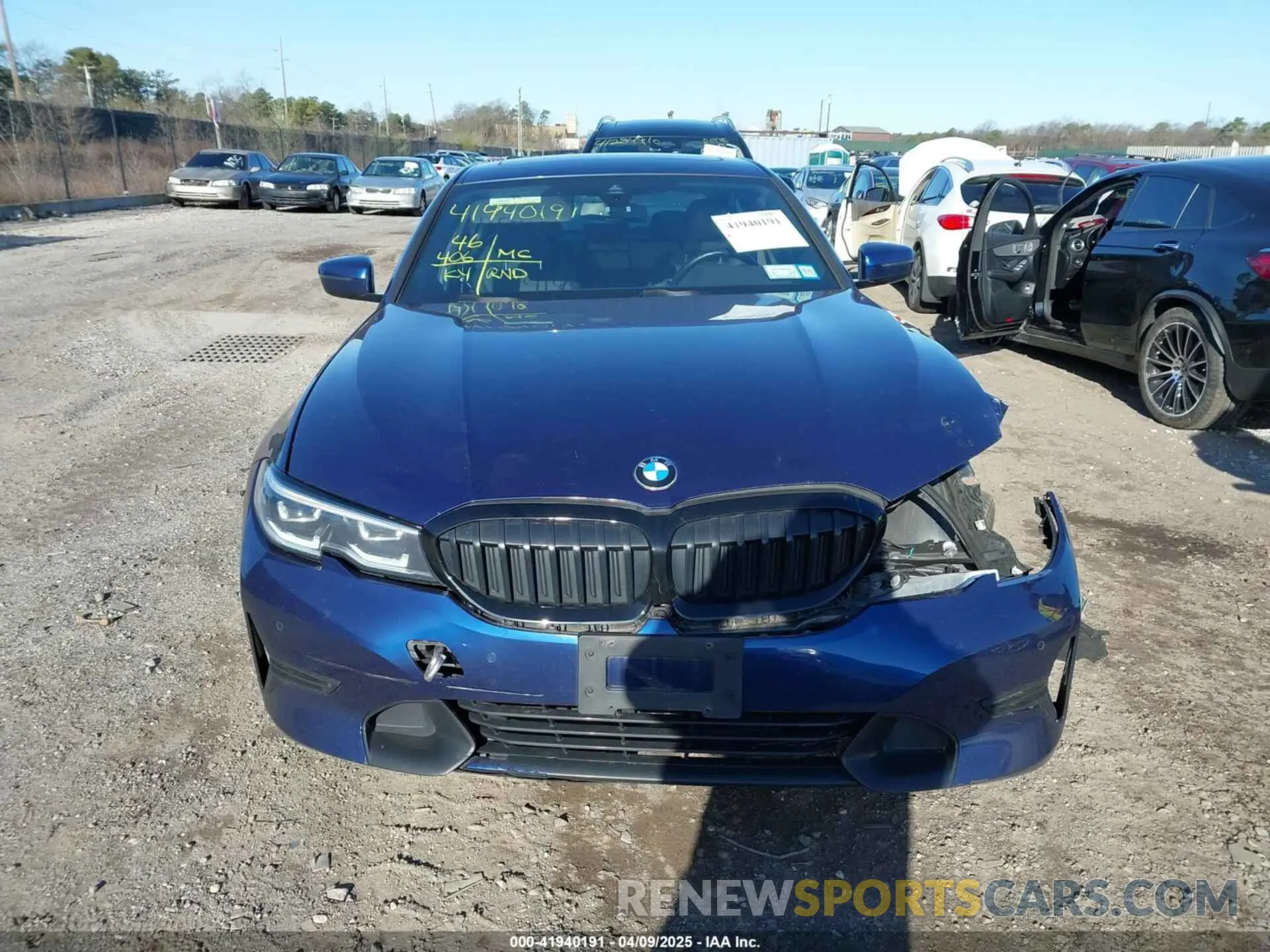 12 Photograph of a damaged car 3MW5R7J00L8B32413 BMW 330I 2020