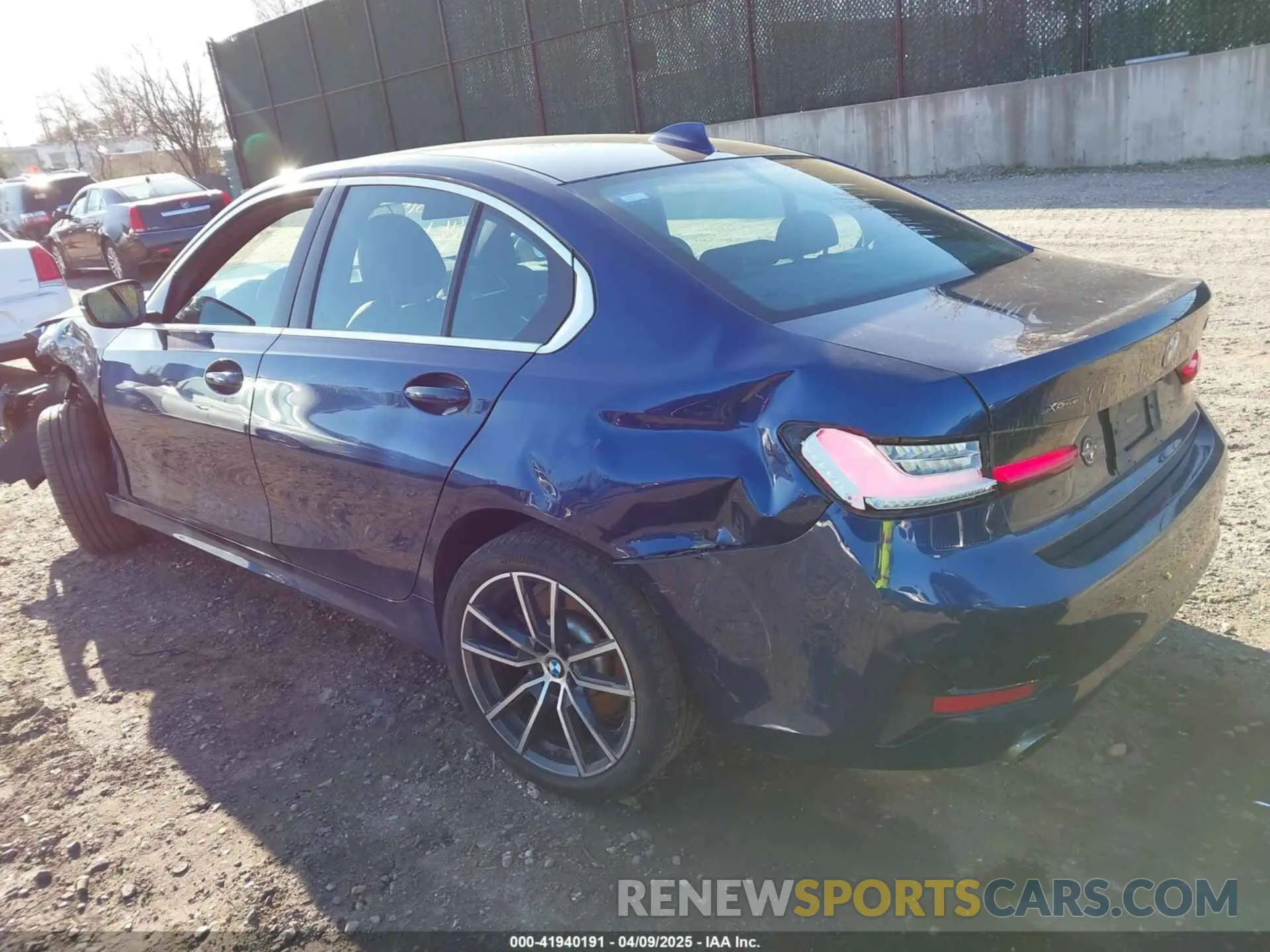 3 Photograph of a damaged car 3MW5R7J00L8B32413 BMW 330I 2020