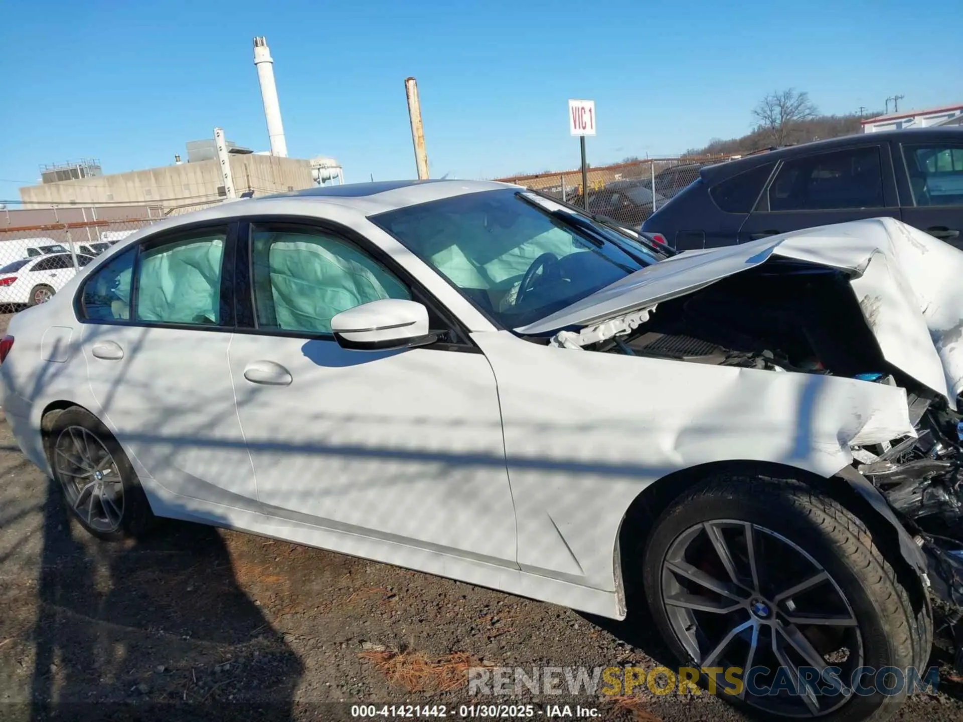 13 Photograph of a damaged car 3MW5R7J00L8B34288 BMW 330I 2020