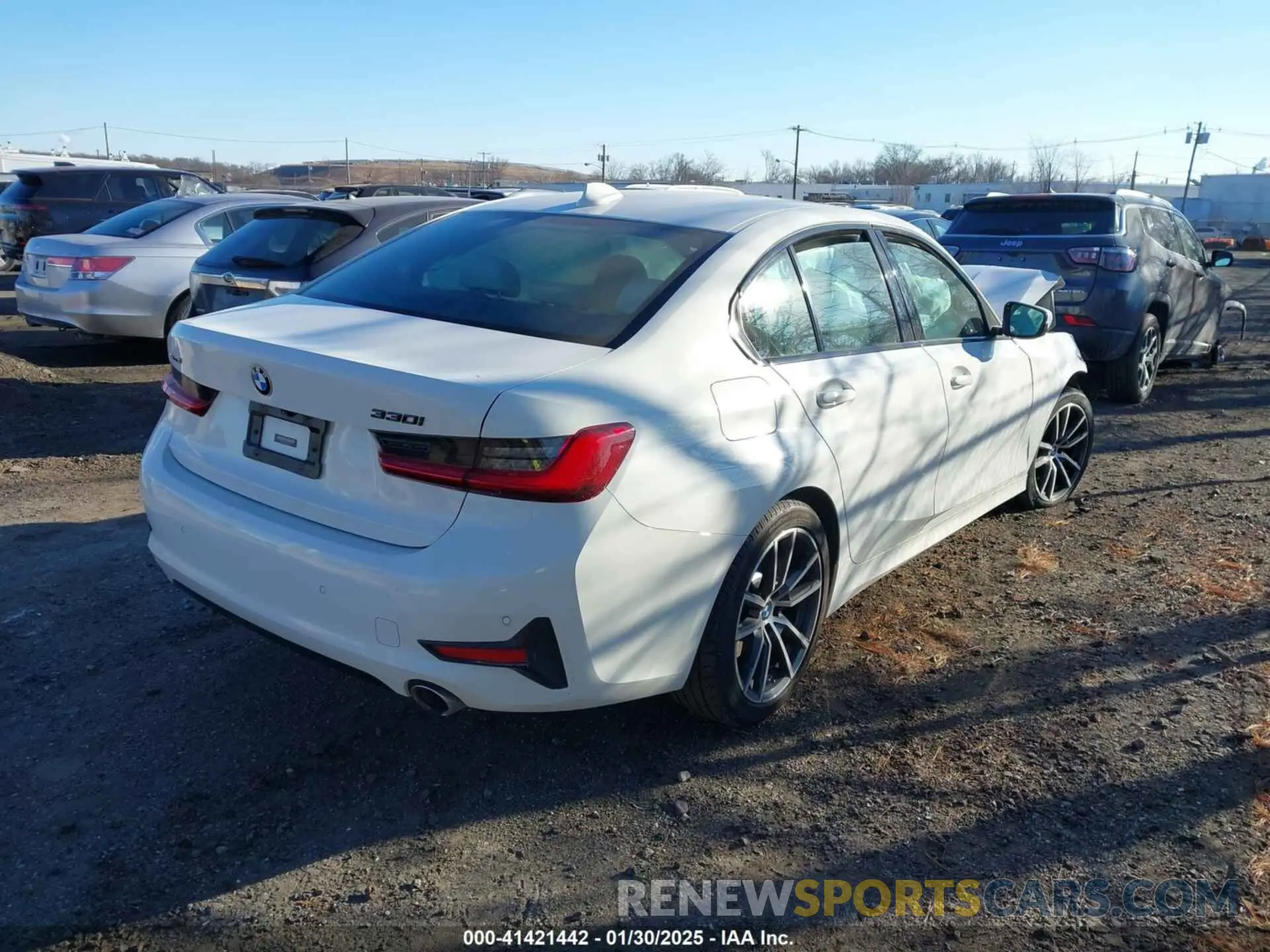 4 Photograph of a damaged car 3MW5R7J00L8B34288 BMW 330I 2020