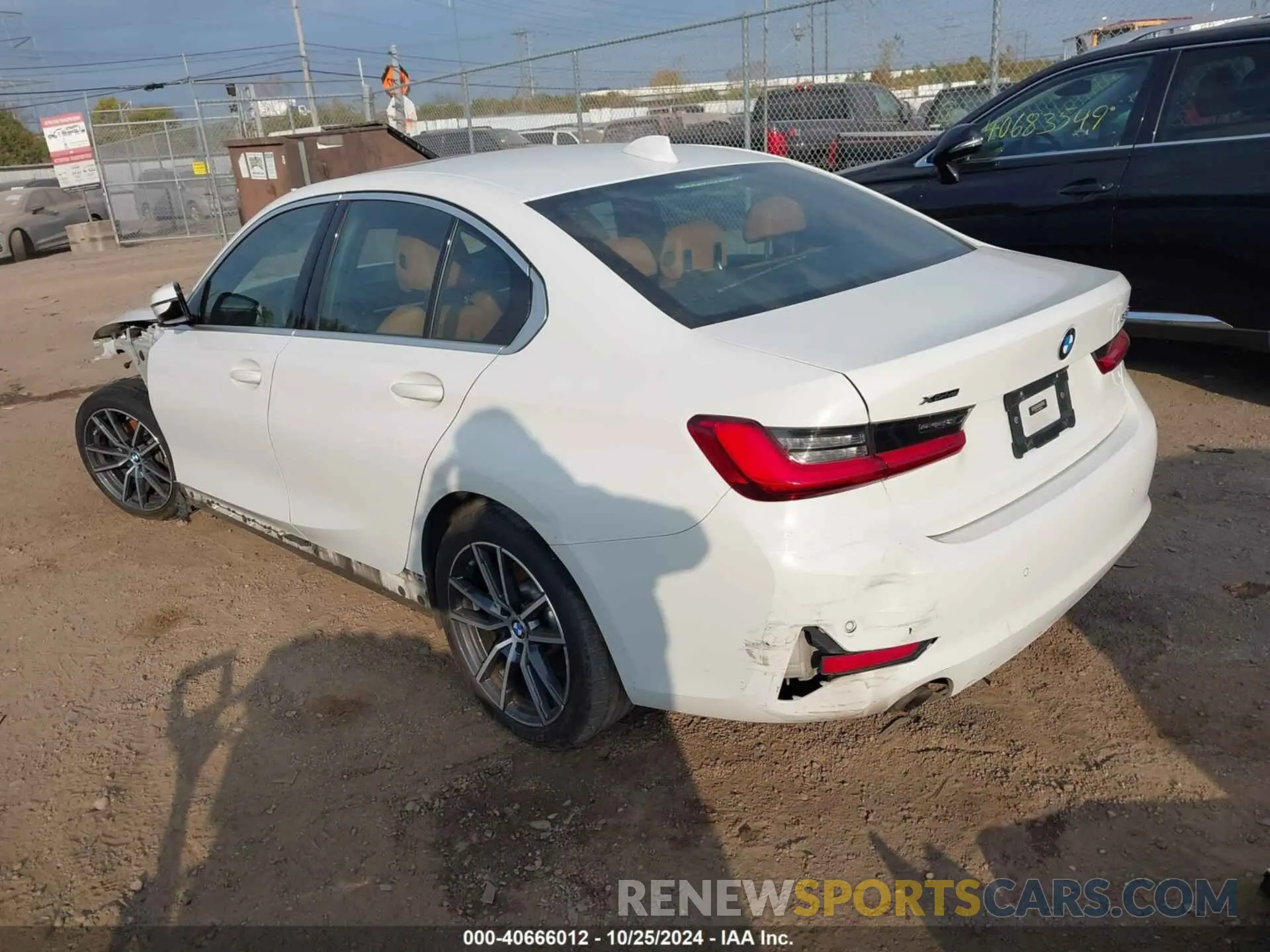 3 Photograph of a damaged car 3MW5R7J01L8B05074 BMW 330I 2020