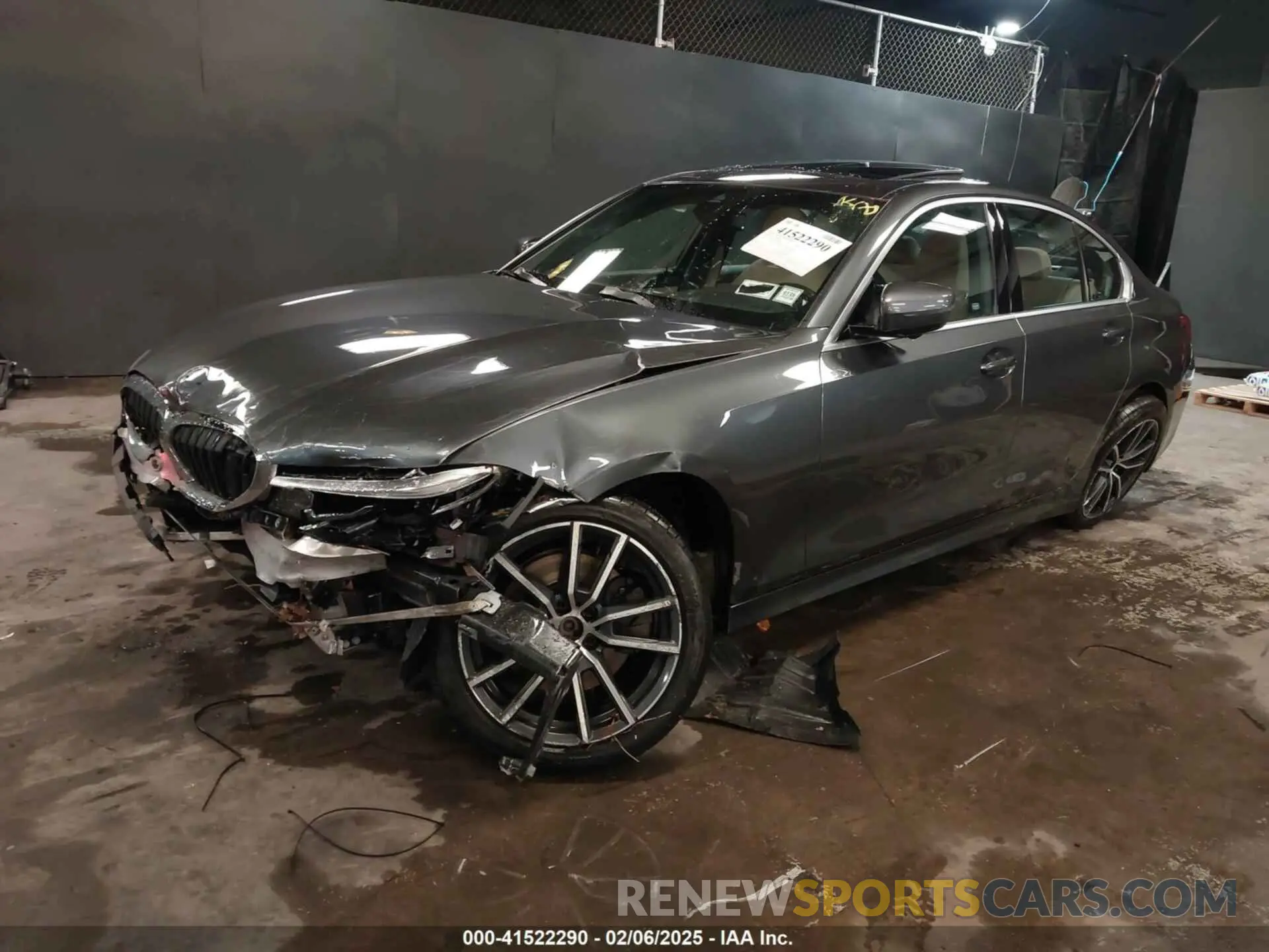 2 Photograph of a damaged car 3MW5R7J01L8B17306 BMW 330I 2020