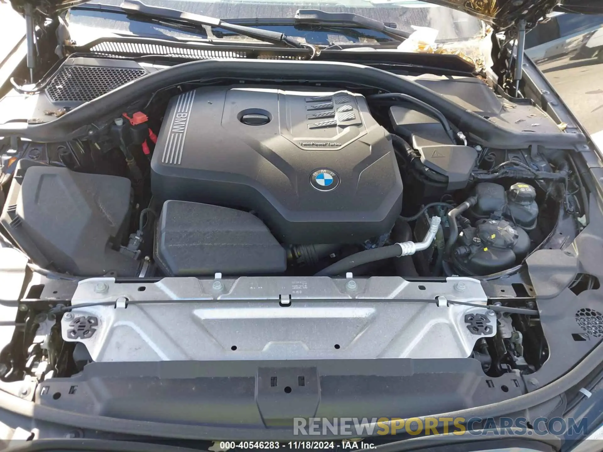 10 Photograph of a damaged car 3MW5R7J02L8B22935 BMW 330I 2020