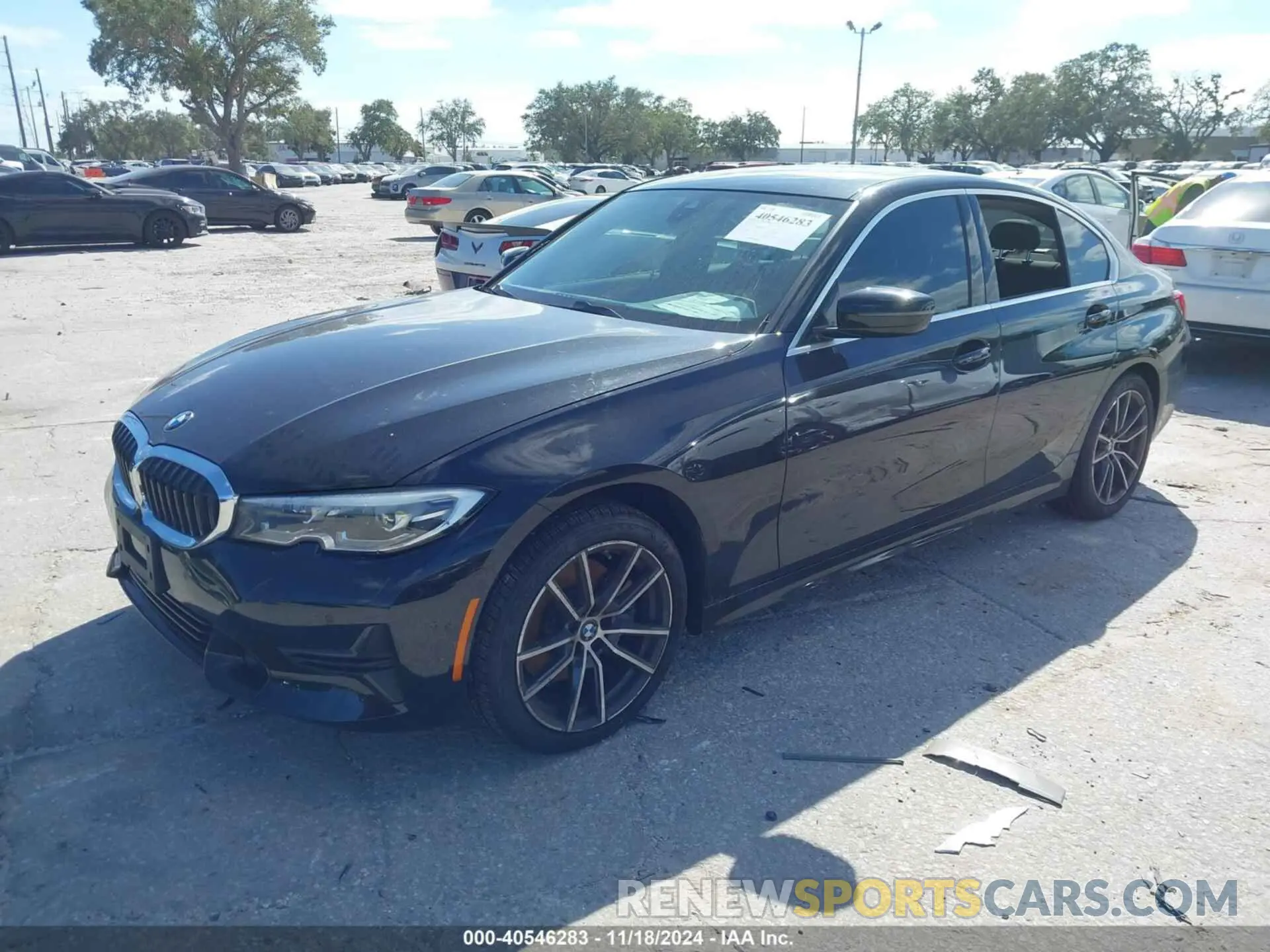 2 Photograph of a damaged car 3MW5R7J02L8B22935 BMW 330I 2020