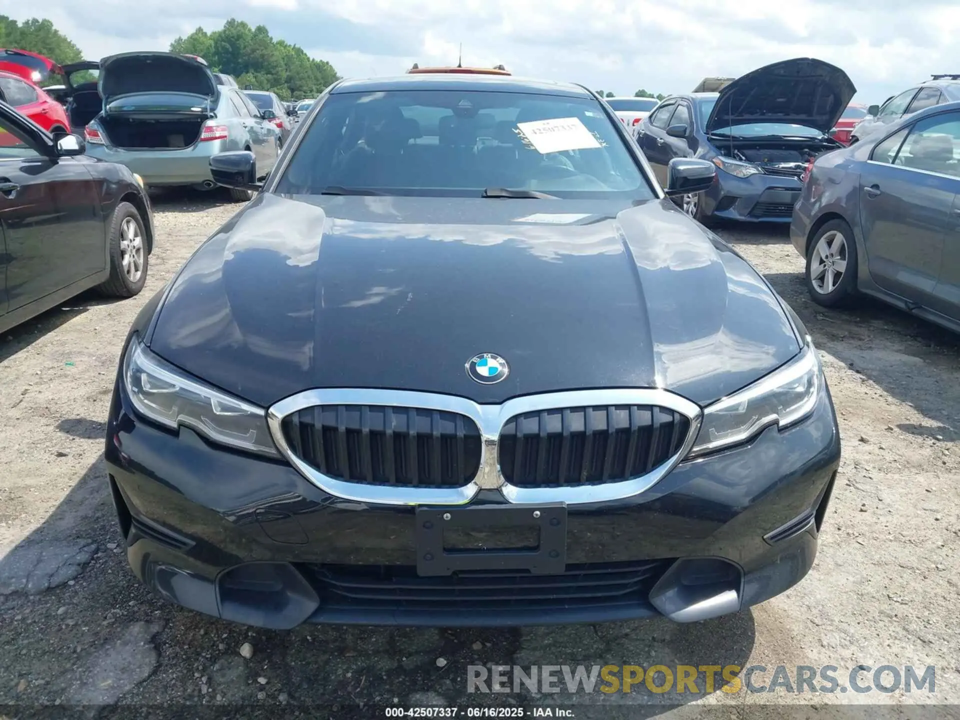 12 Photograph of a damaged car 3MW5R7J04L8B08616 BMW 330I 2020