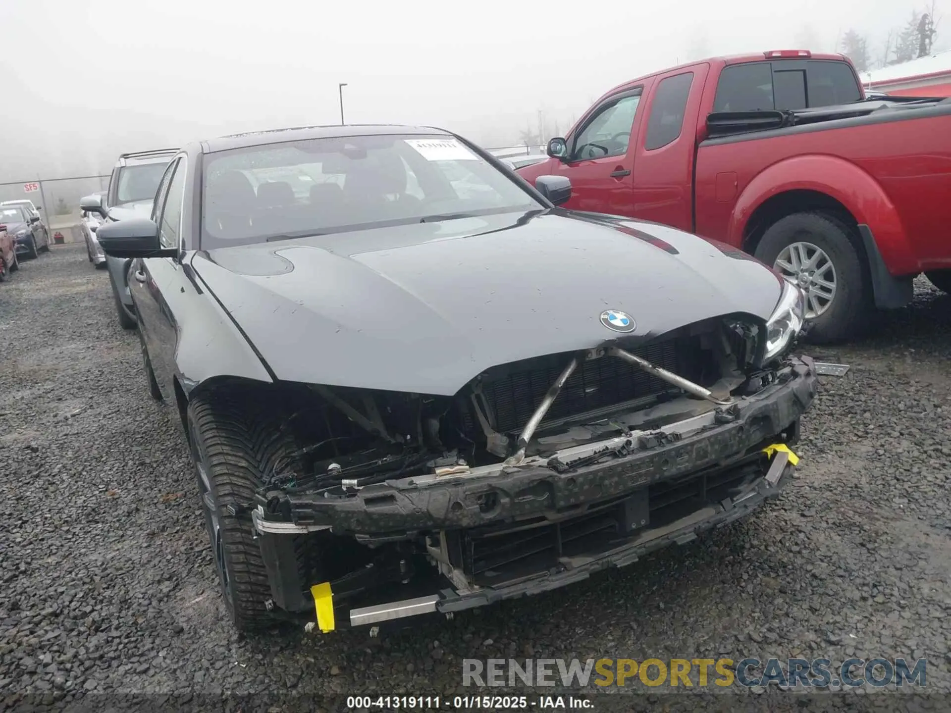 6 Photograph of a damaged car 3MW5R7J06L8B07905 BMW 330I 2020