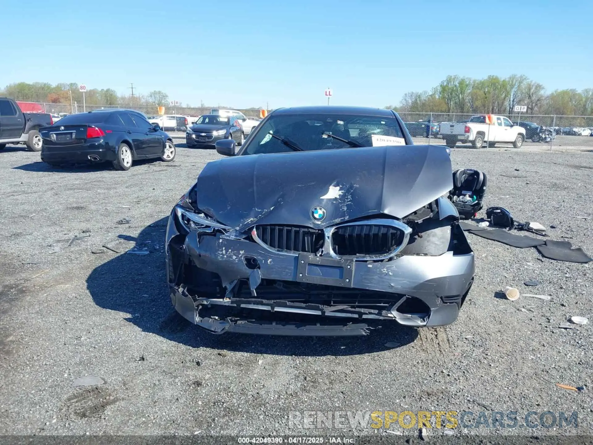 13 Photograph of a damaged car 3MW5R7J07L8B16676 BMW 330I 2020