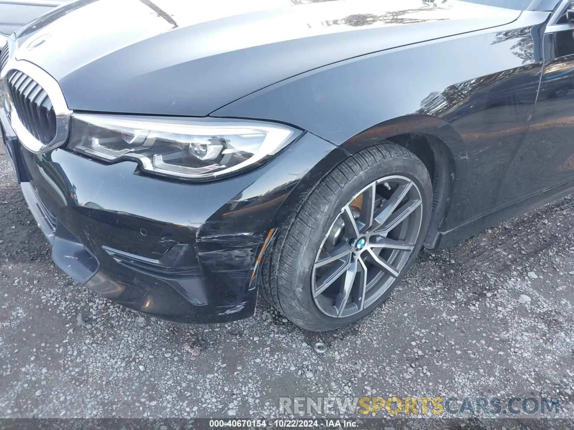 6 Photograph of a damaged car 3MW5R7J07L8B22977 BMW 330I 2020