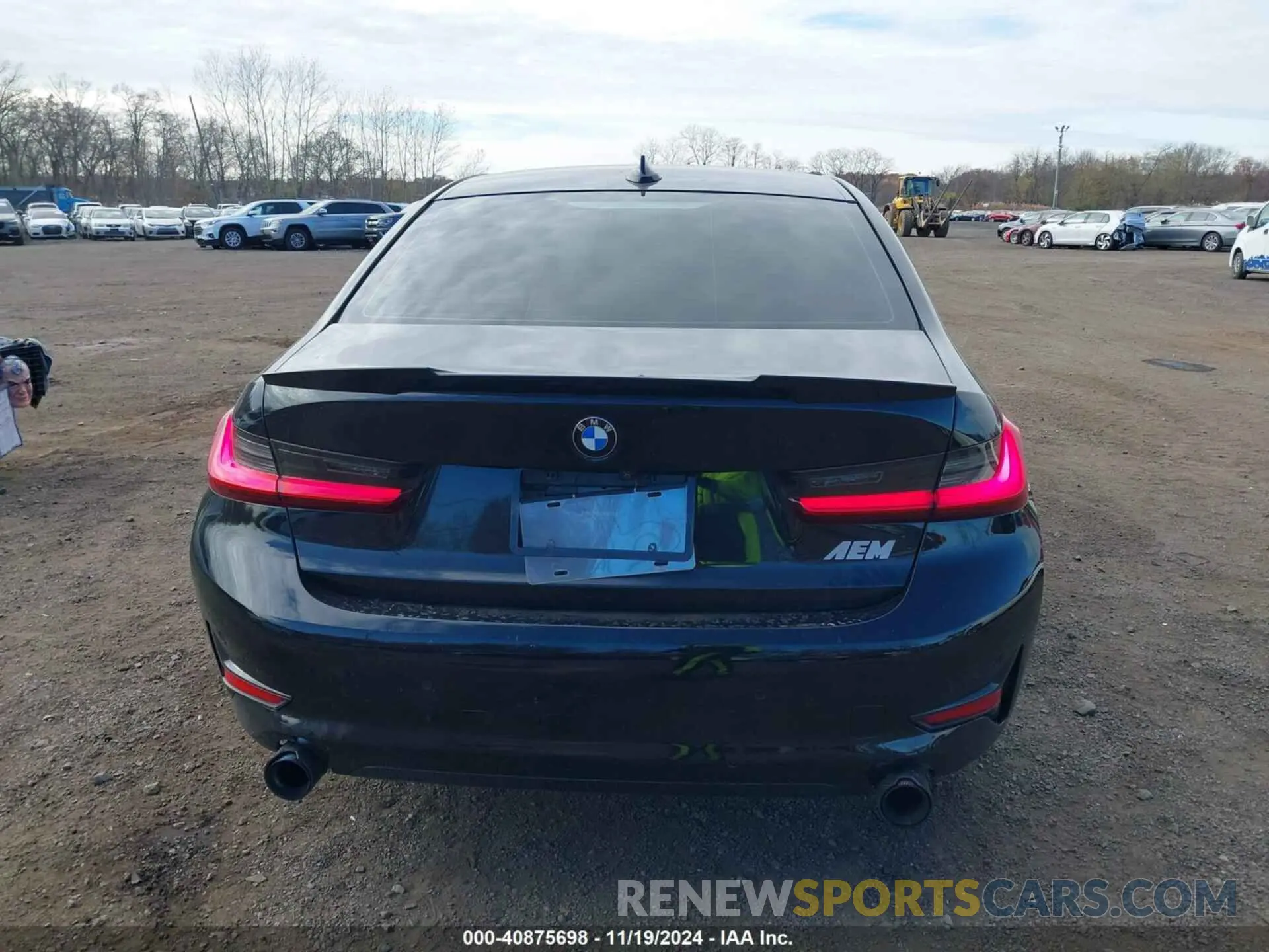 16 Photograph of a damaged car 3MW5R7J07L8B46132 BMW 330I 2020