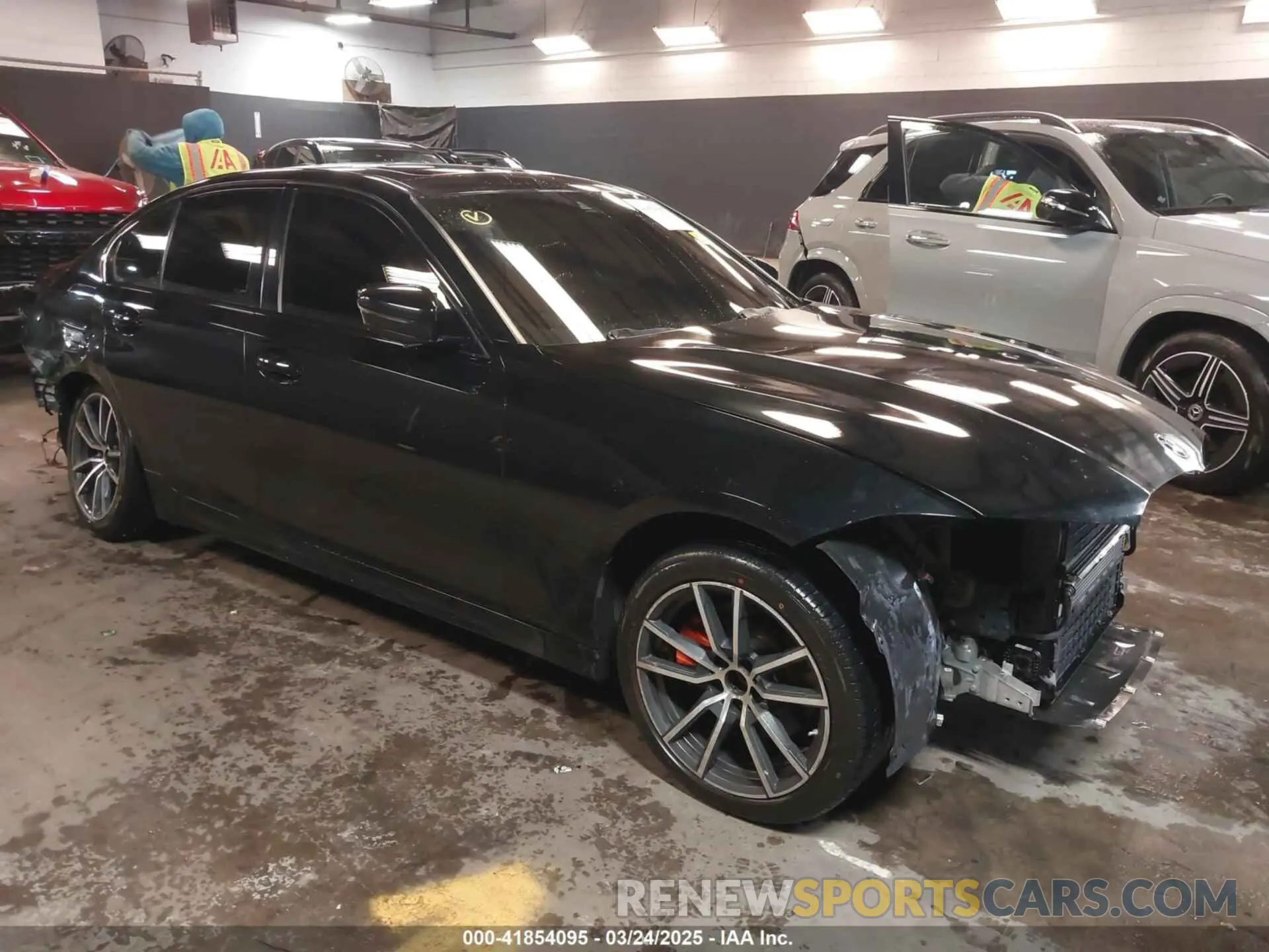 1 Photograph of a damaged car 3MW5R7J08L8B10398 BMW 330I 2020