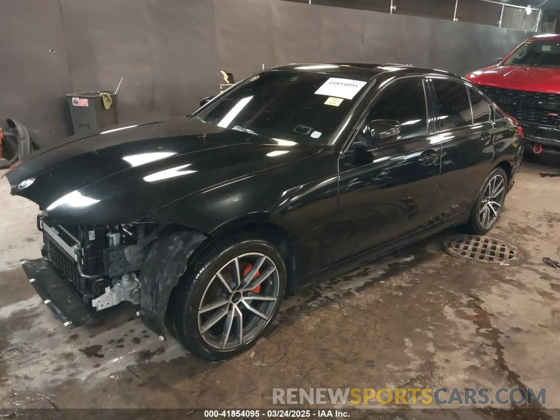 2 Photograph of a damaged car 3MW5R7J08L8B10398 BMW 330I 2020