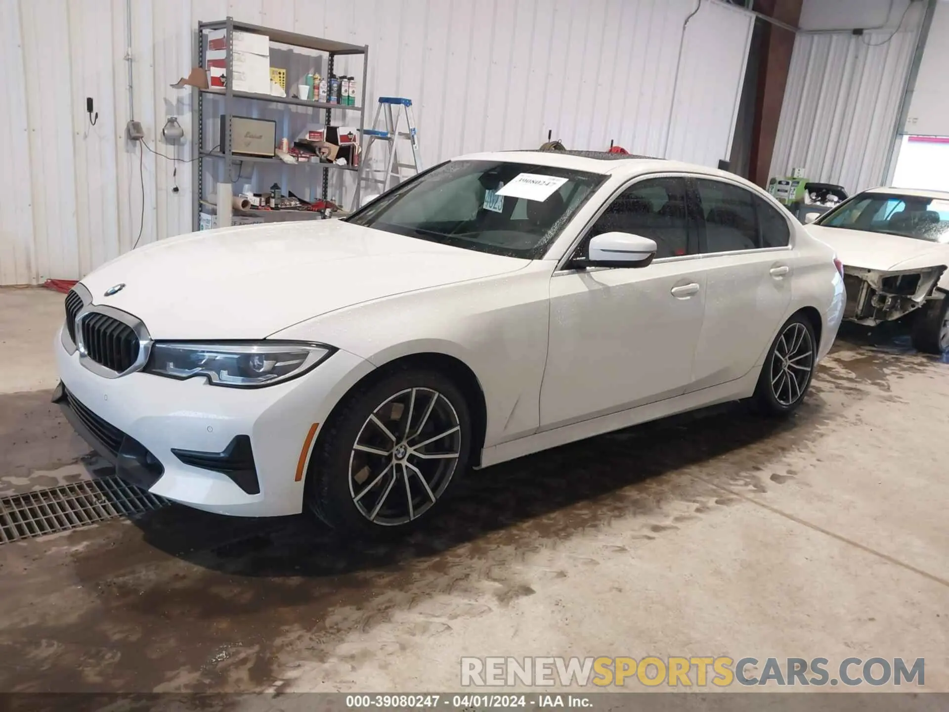 2 Photograph of a damaged car 3MW5R7J08L8B17657 BMW 330I 2020