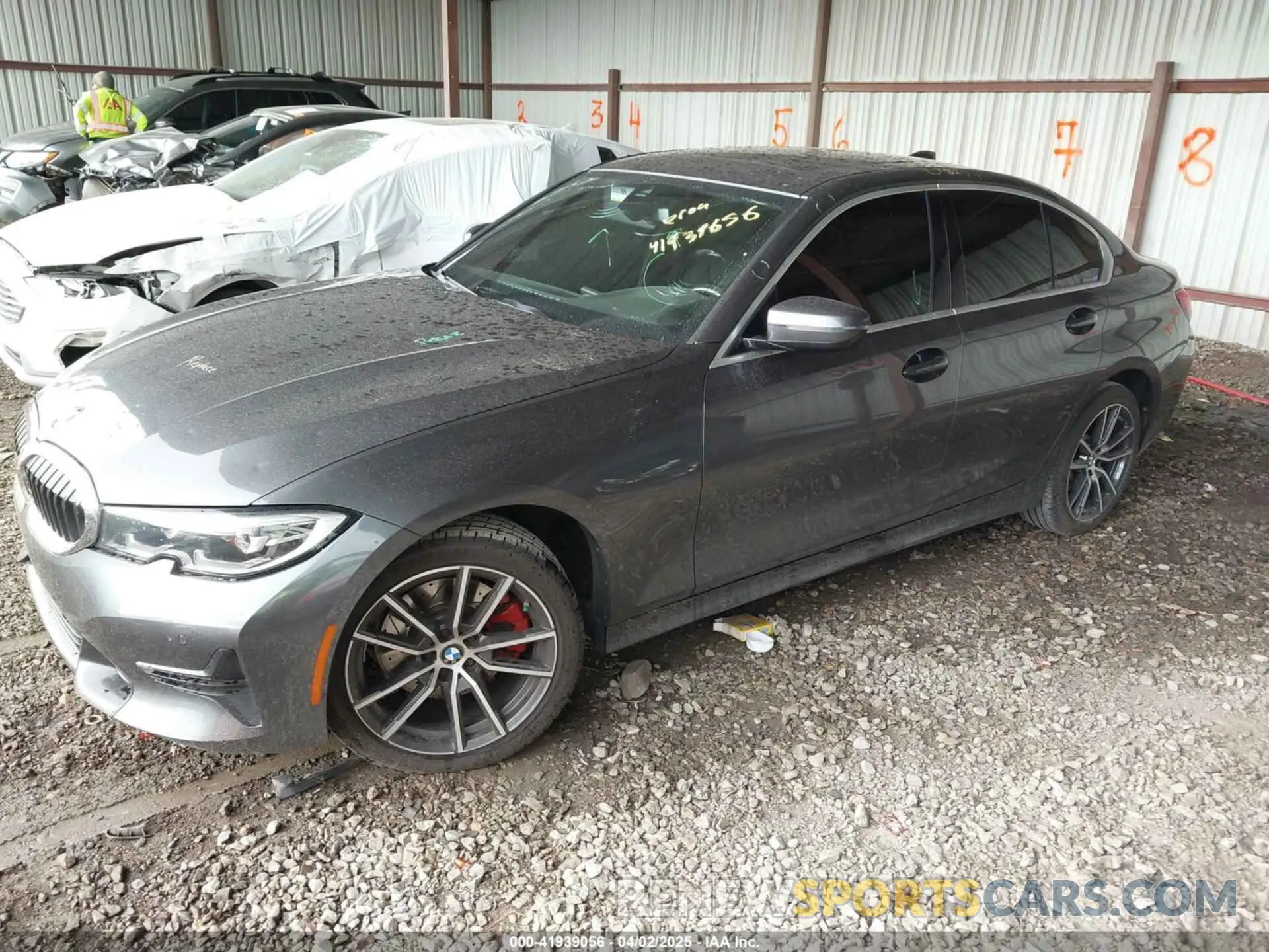 2 Photograph of a damaged car 3MW5R7J09L8B05601 BMW 330I 2020