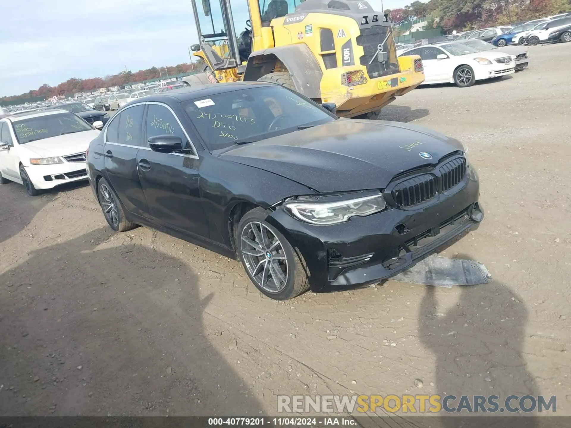 1 Photograph of a damaged car 3MW5R7J09L8B25198 BMW 330I 2020