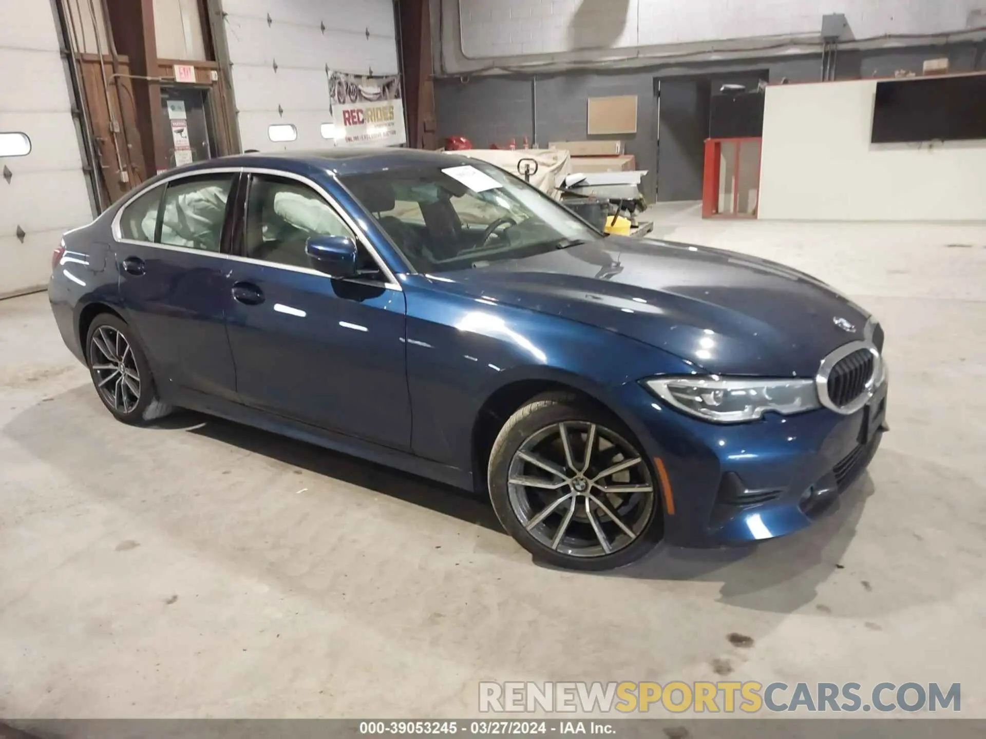 1 Photograph of a damaged car 3MW5R7J0XL8B26408 BMW 330I 2020