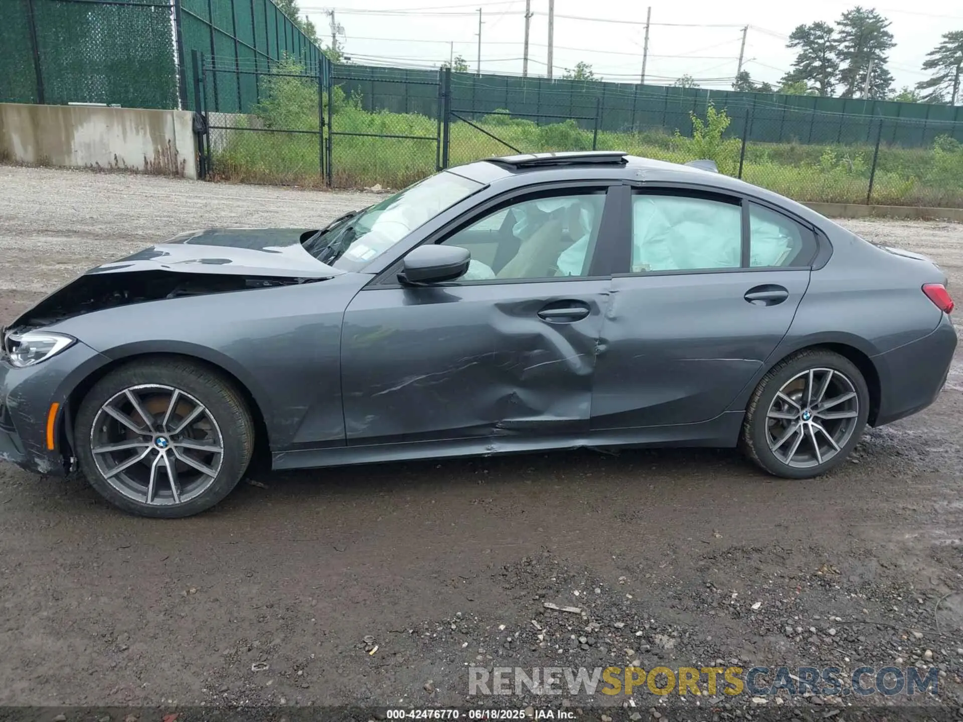 13 Photograph of a damaged car 3MW5R7J0XL8B33178 BMW 330I 2020