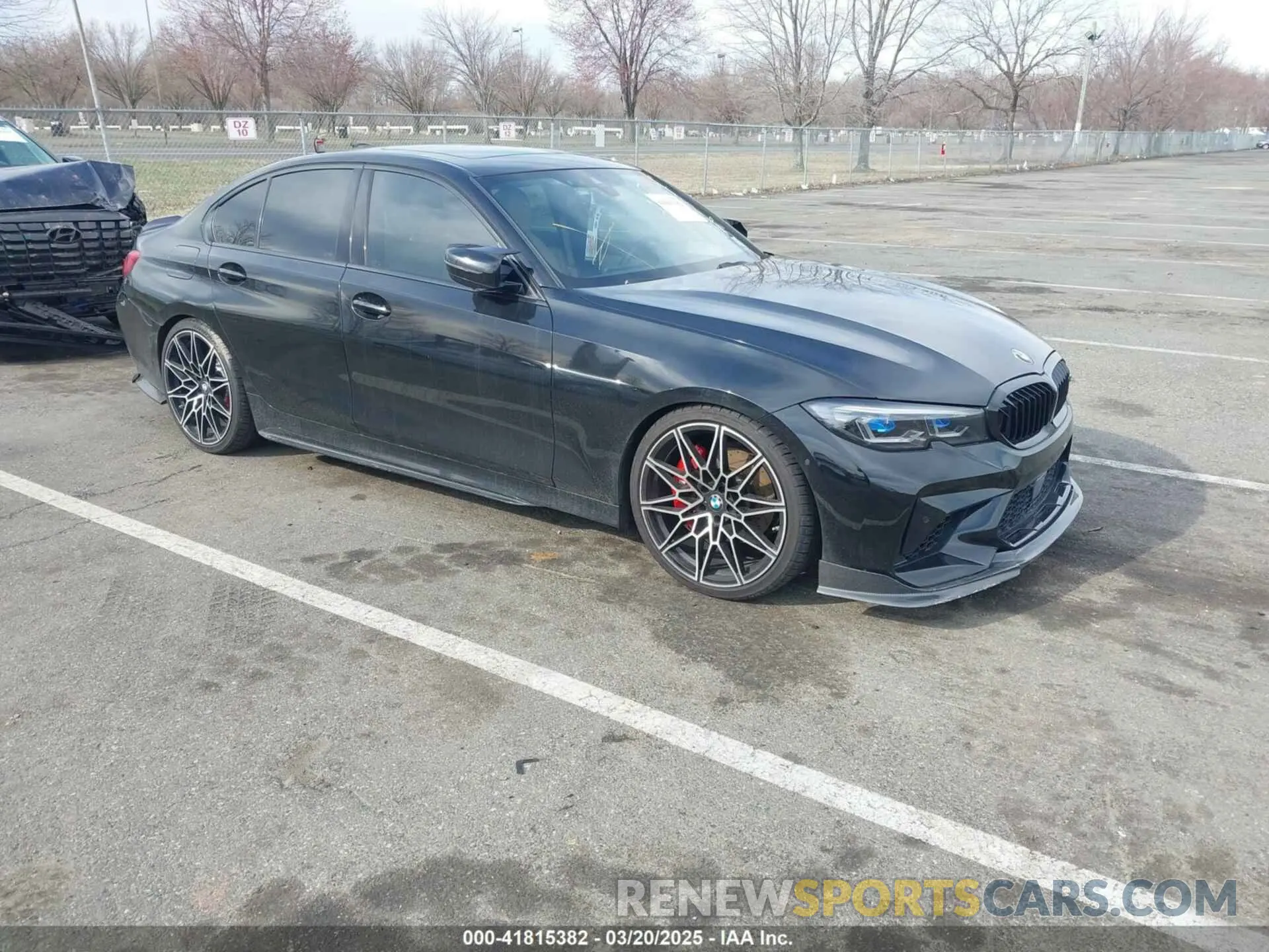 1 Photograph of a damaged car WBA5R1C01LFH36248 BMW 330I 2020