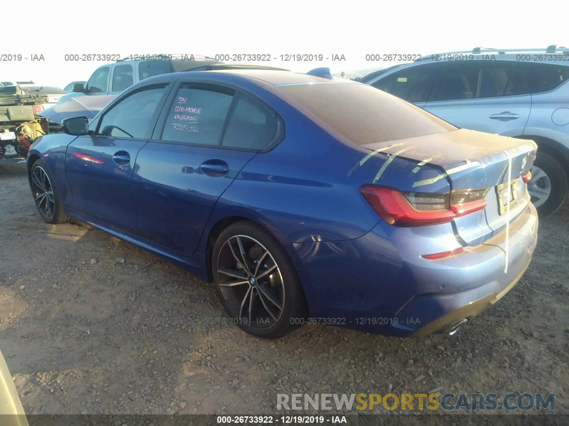 3 Photograph of a damaged car WBA5R1C01LFH45984 BMW 330I 2020