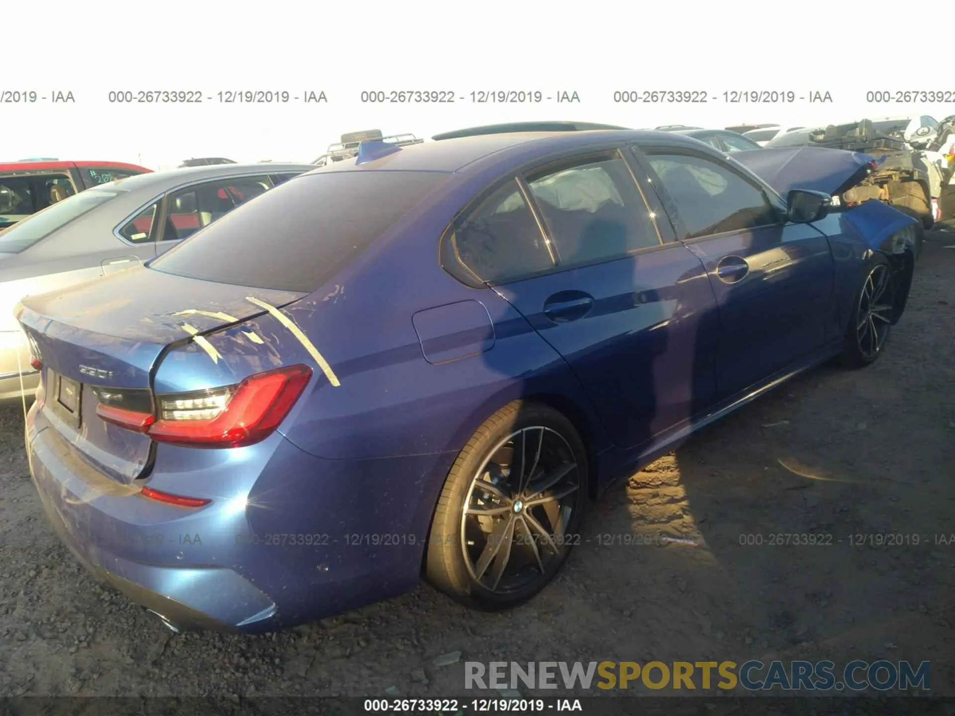 4 Photograph of a damaged car WBA5R1C01LFH45984 BMW 330I 2020