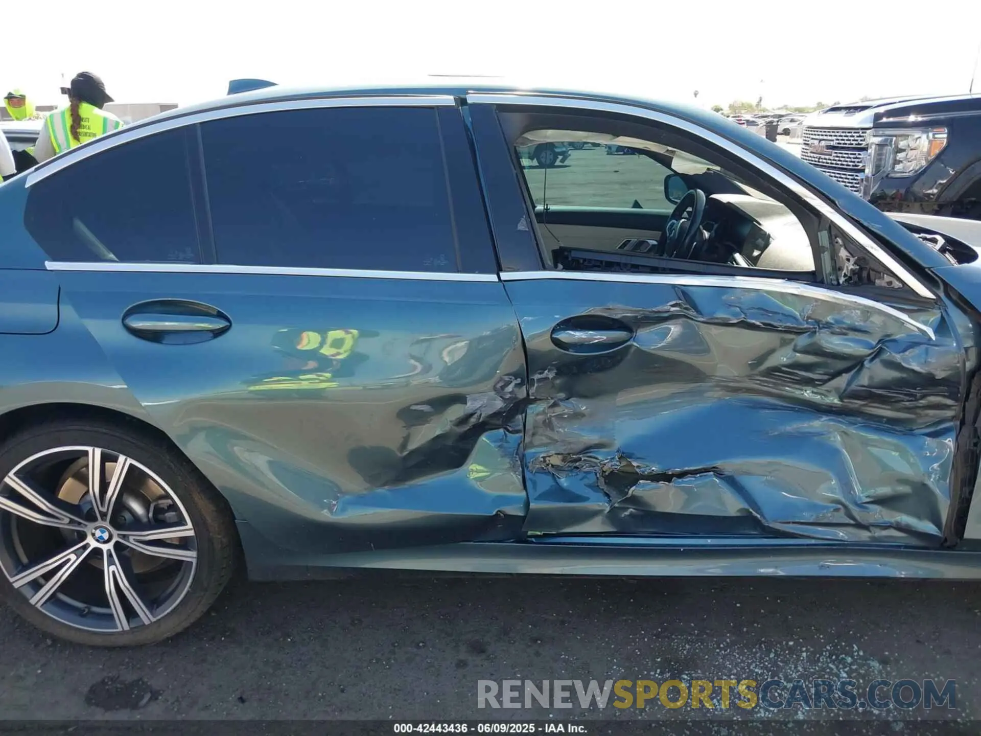 13 Photograph of a damaged car WBA5R1C02LFJ20152 BMW 330I 2020