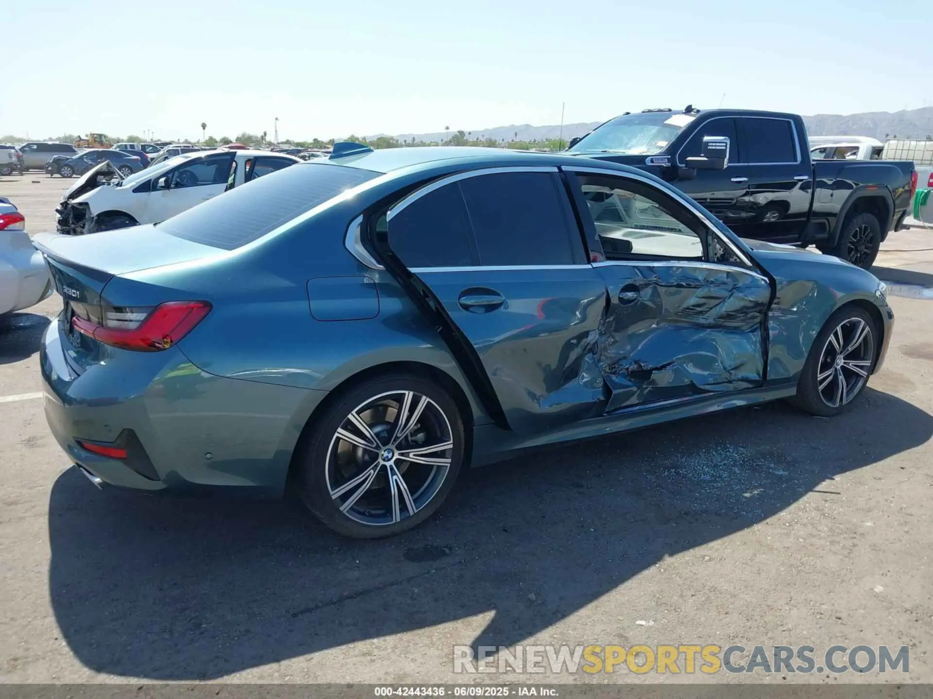 6 Photograph of a damaged car WBA5R1C02LFJ20152 BMW 330I 2020