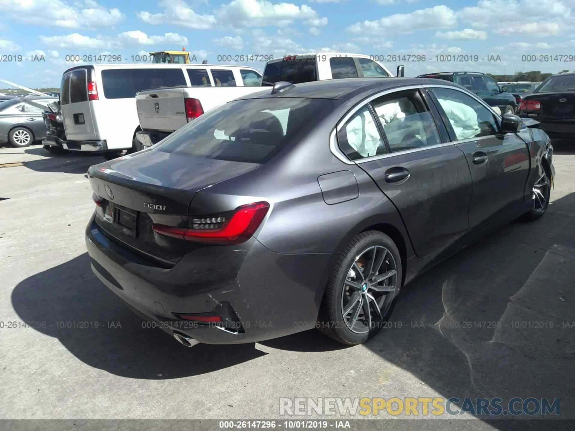 4 Photograph of a damaged car WBA5R1C03LFH35957 BMW 330I 2020