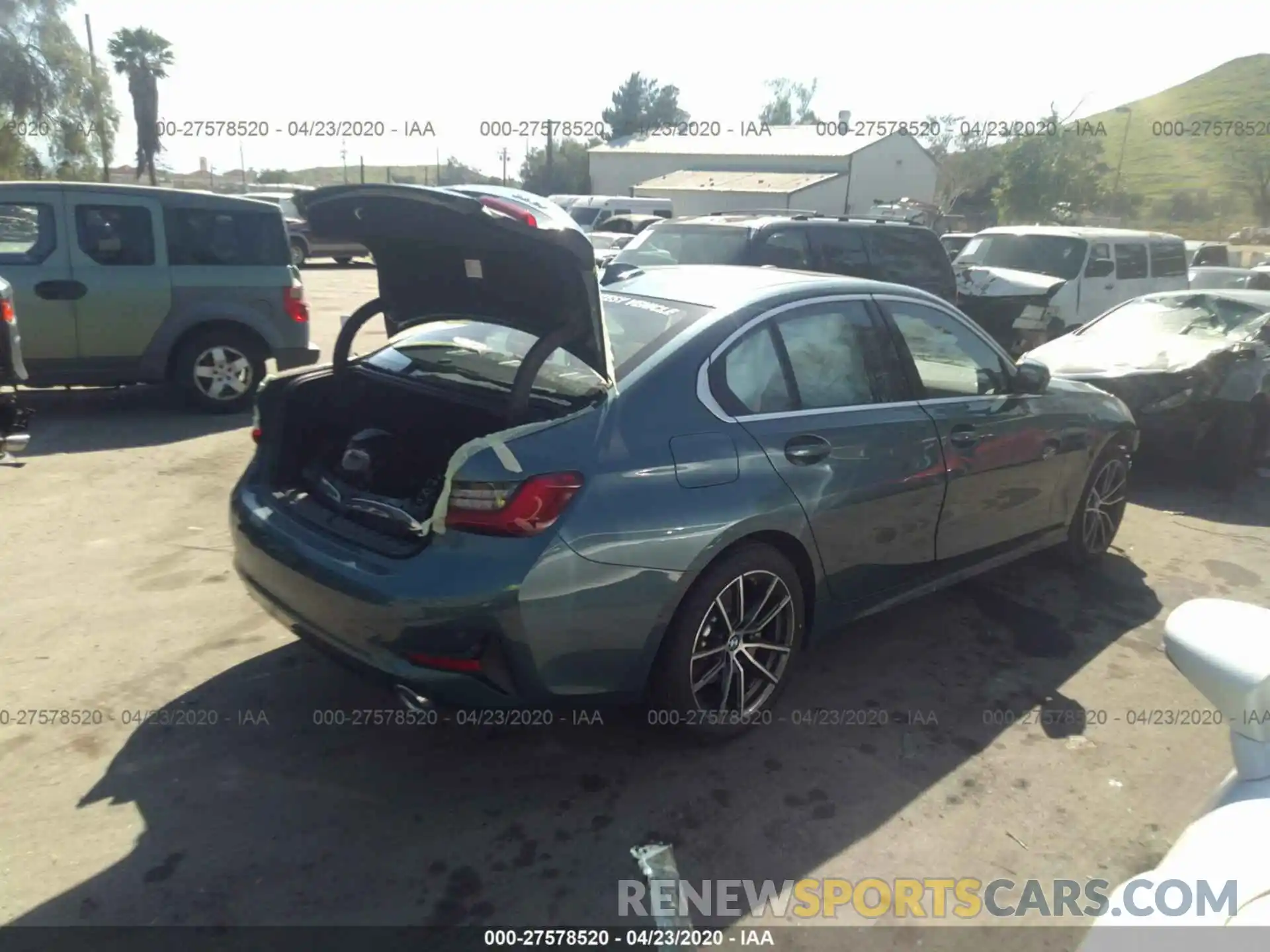 4 Photograph of a damaged car WBA5R1C04LFH51147 BMW 330I 2020