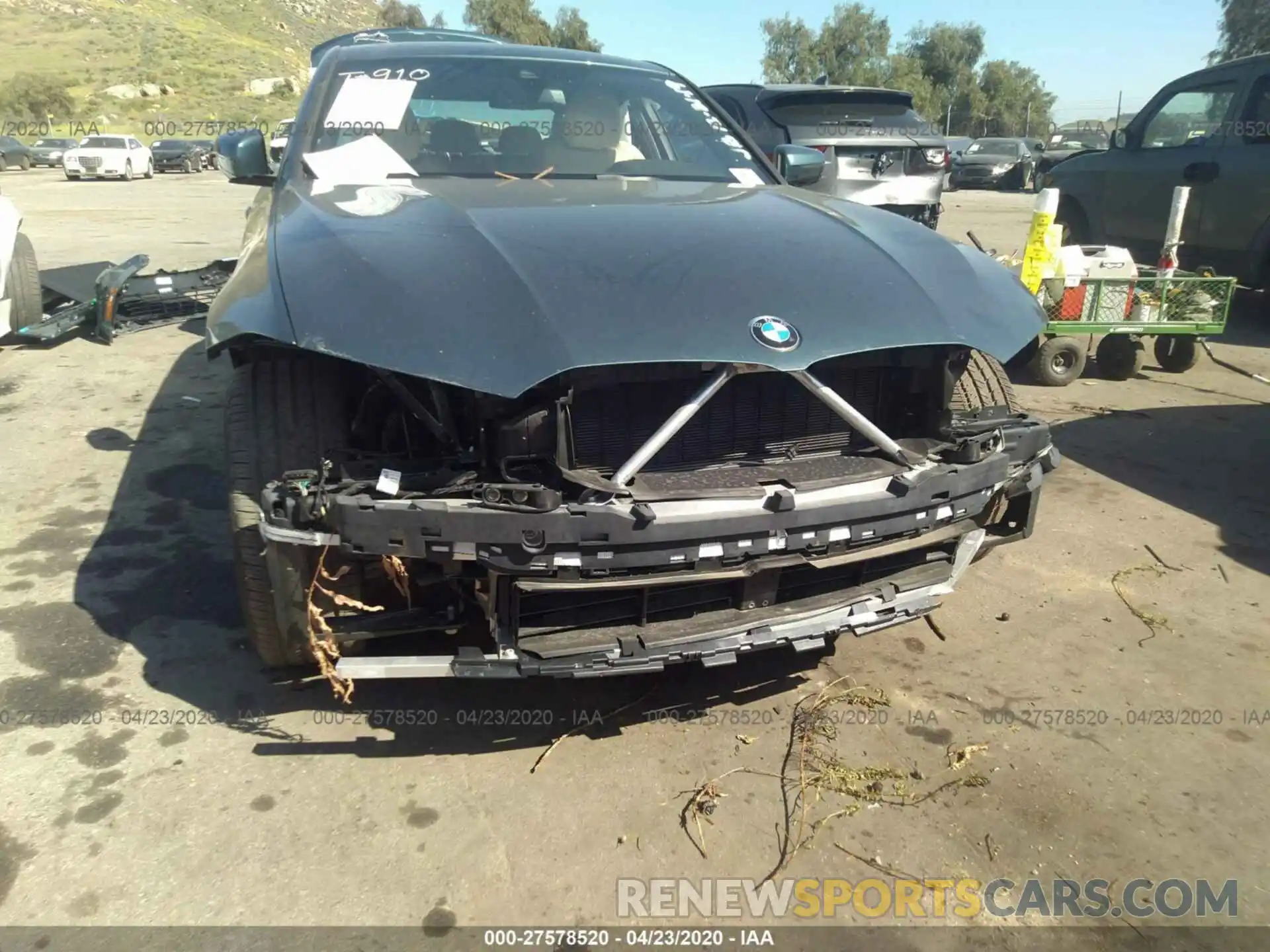 6 Photograph of a damaged car WBA5R1C04LFH51147 BMW 330I 2020