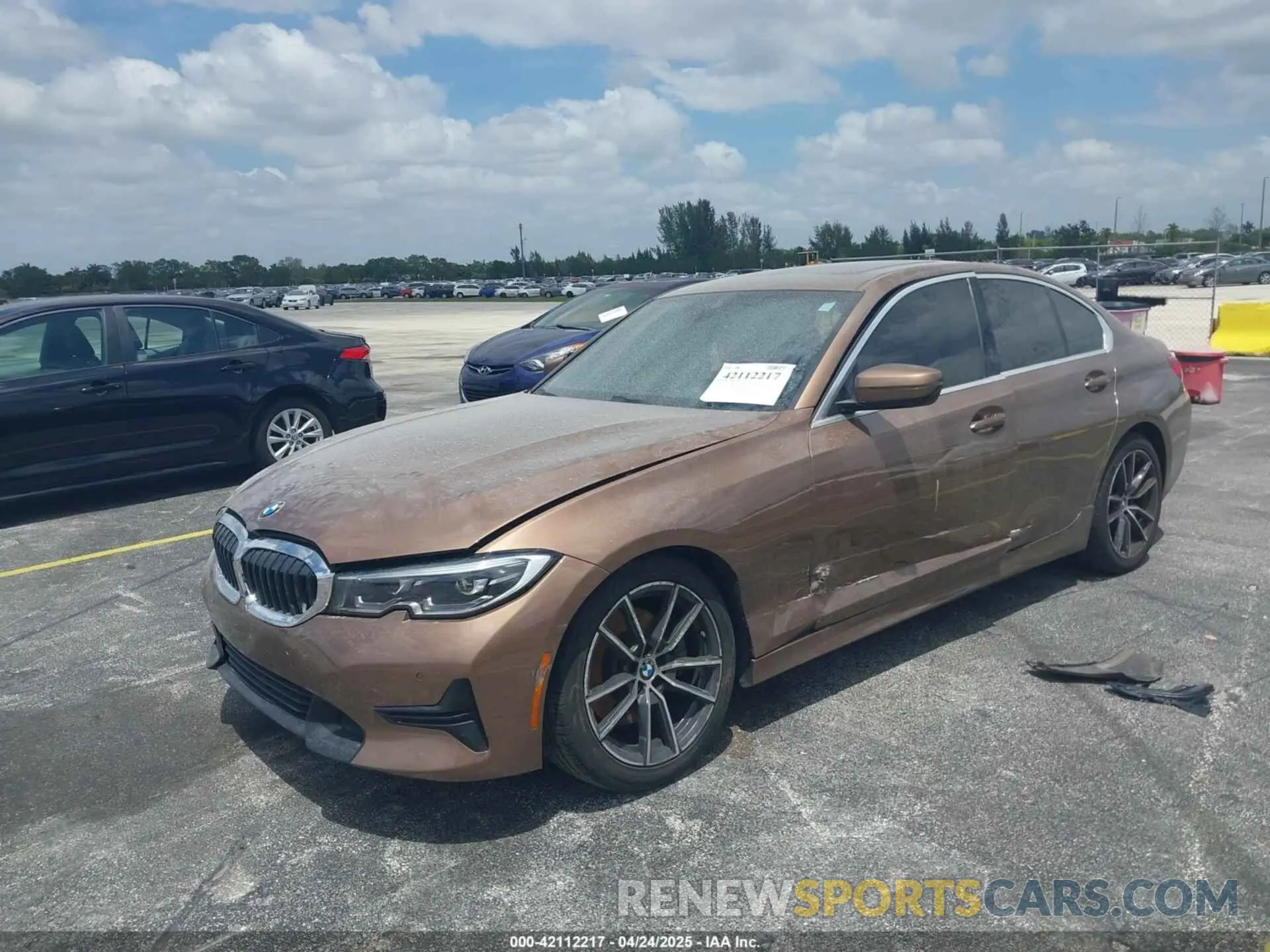 2 Photograph of a damaged car WBA5R1C05LFH82648 BMW 330I 2020